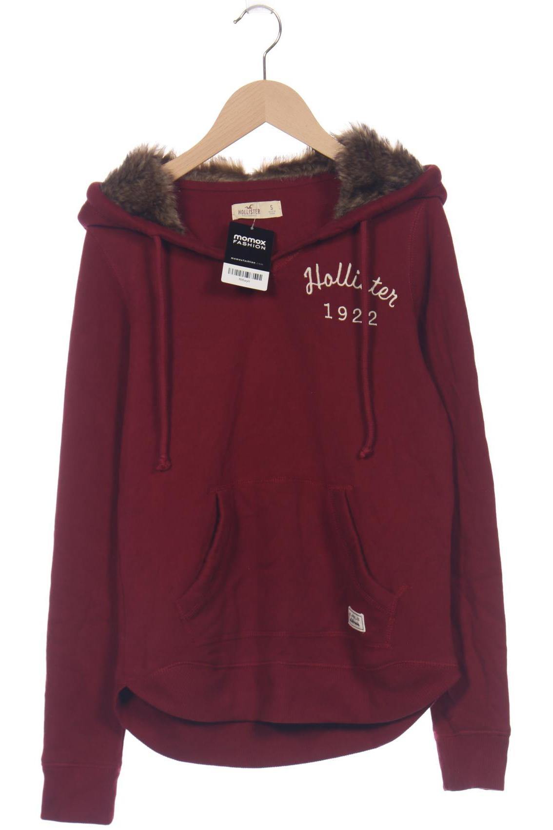 

Hollister Damen Kapuzenpullover, bordeaux, Gr. 36