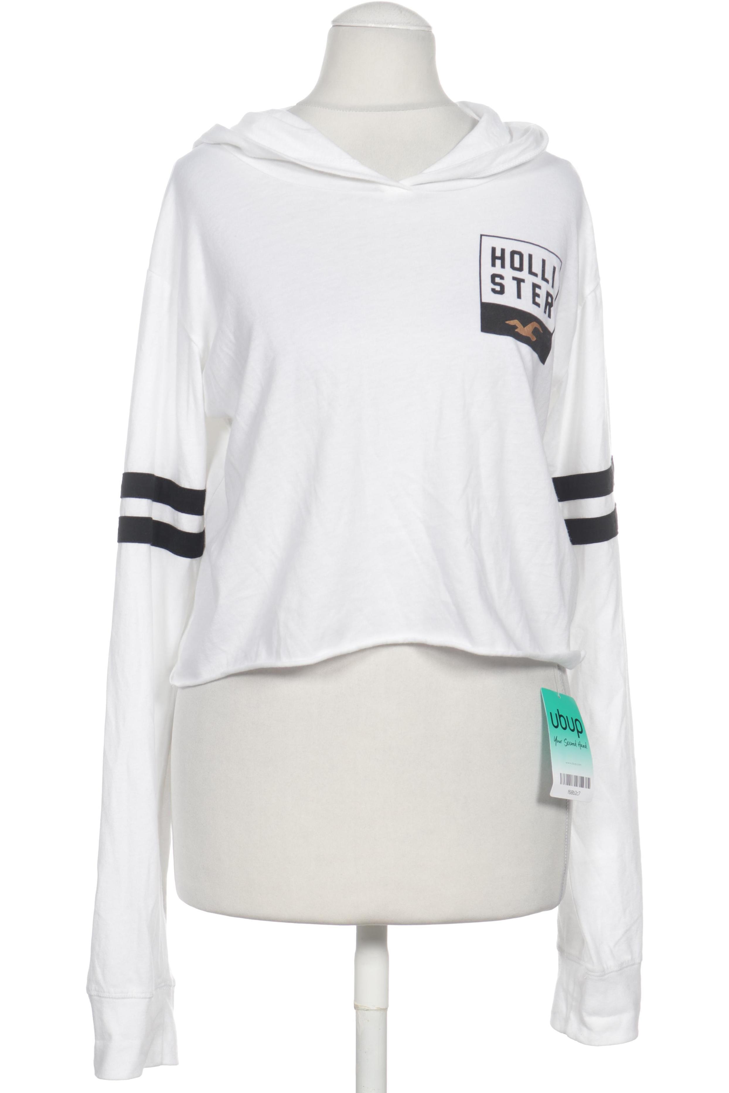 

Hollister Damen Kapuzenpullover, weiß, Gr.