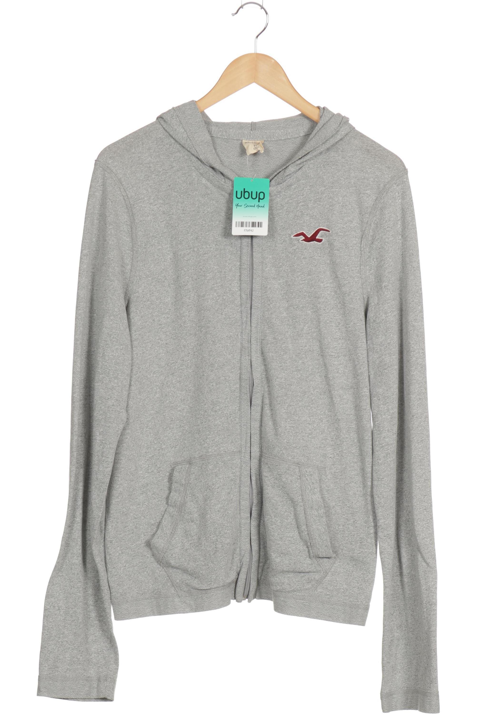 

Hollister Damen Kapuzenpullover, grau, Gr.