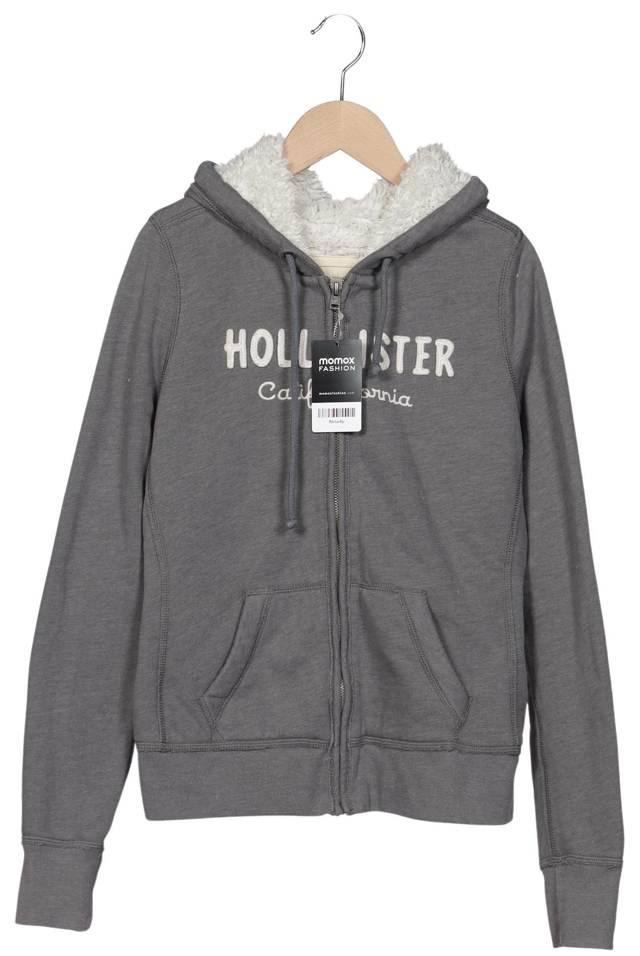 

Hollister Damen Kapuzenpullover, grau, Gr. 38
