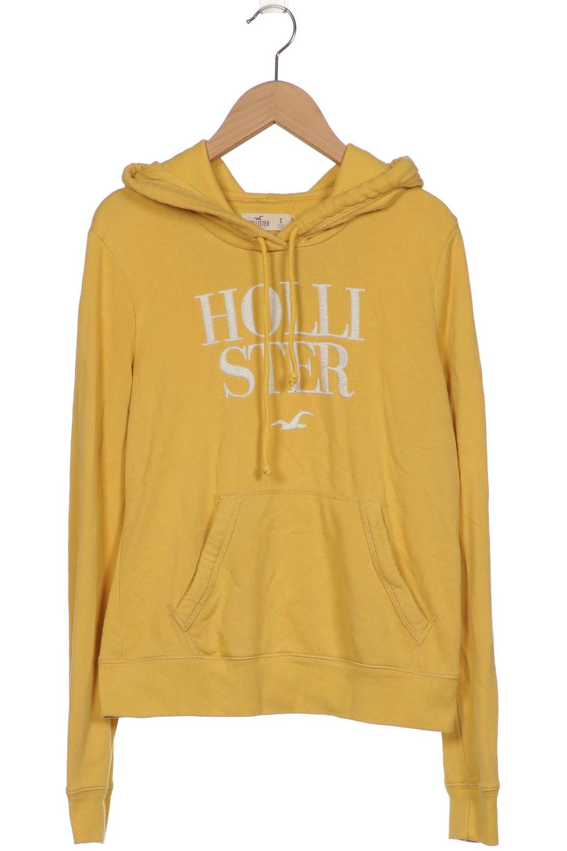 

Hollister Damen Kapuzenpullover, gelb