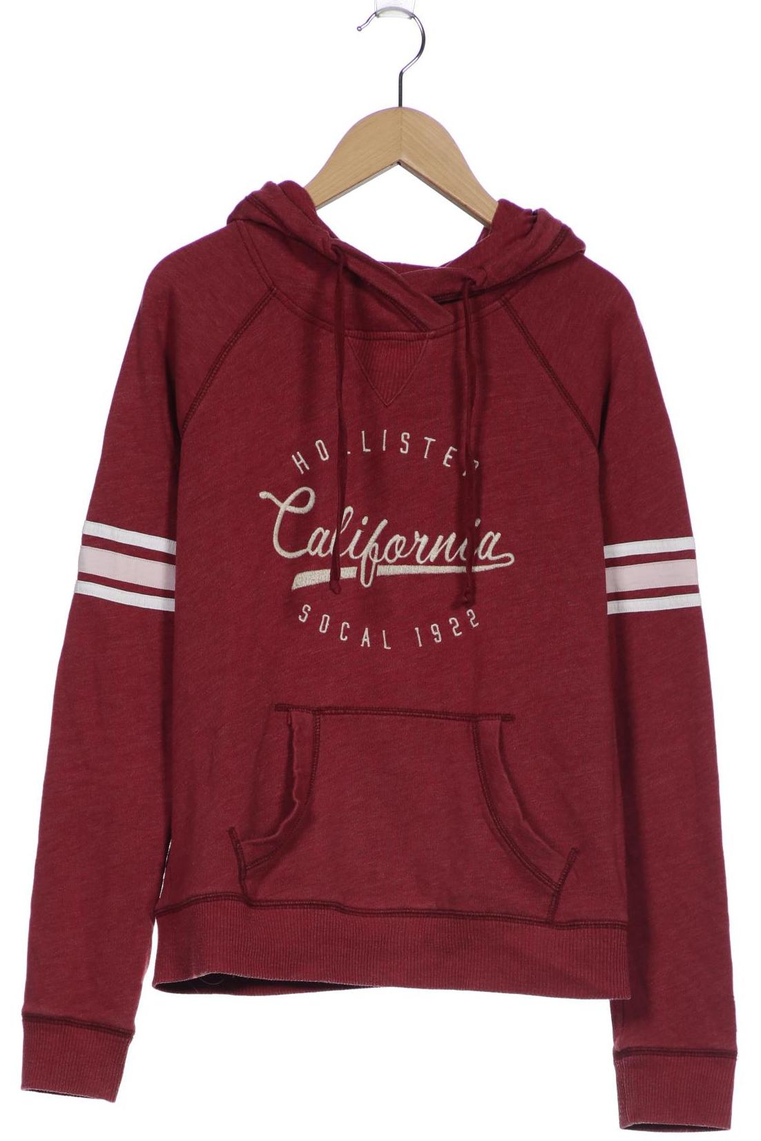 

Hollister Damen Kapuzenpullover, bordeaux, Gr. 36