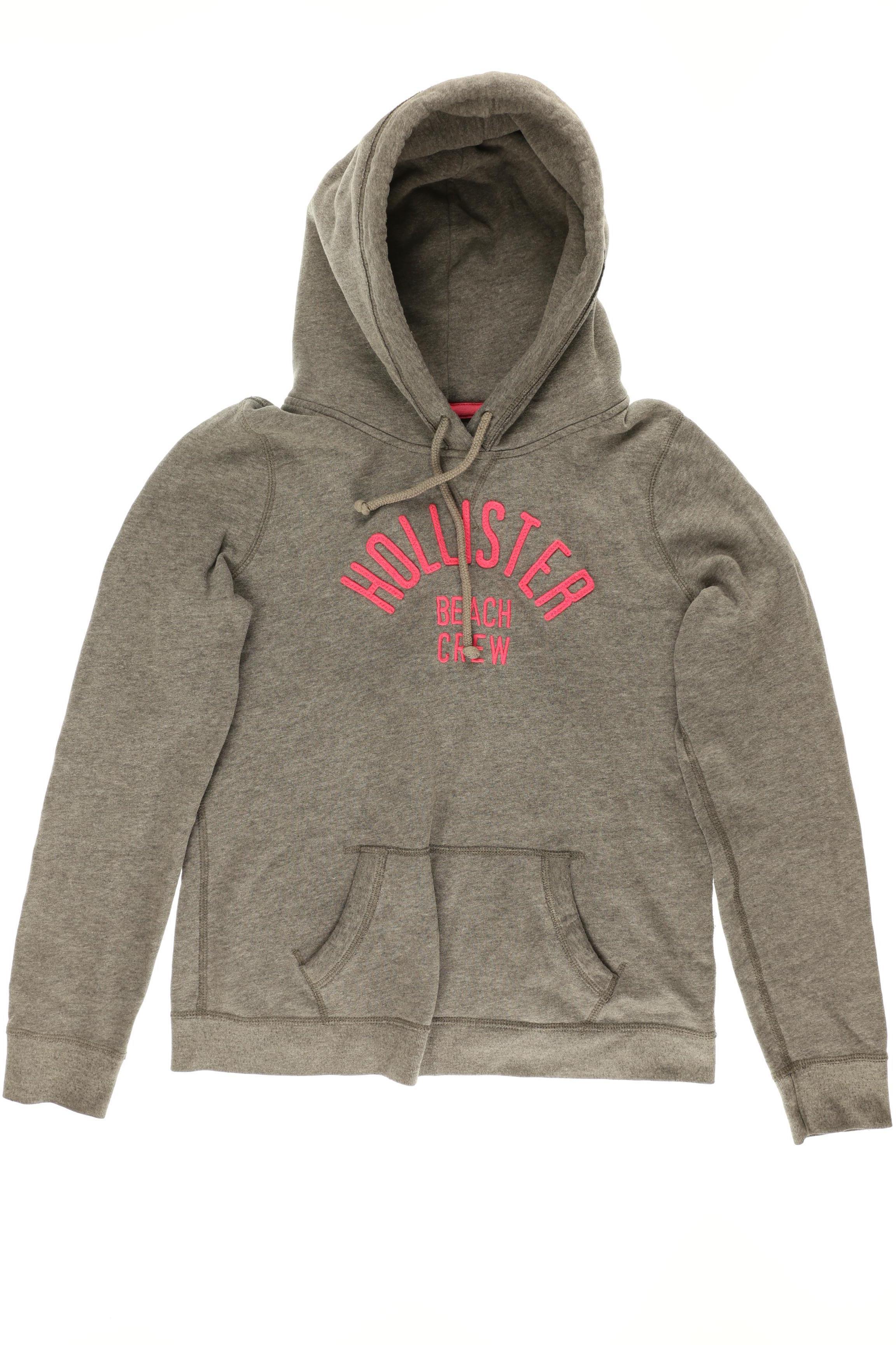 

Hollister Damen Kapuzenpullover, grau, Gr.