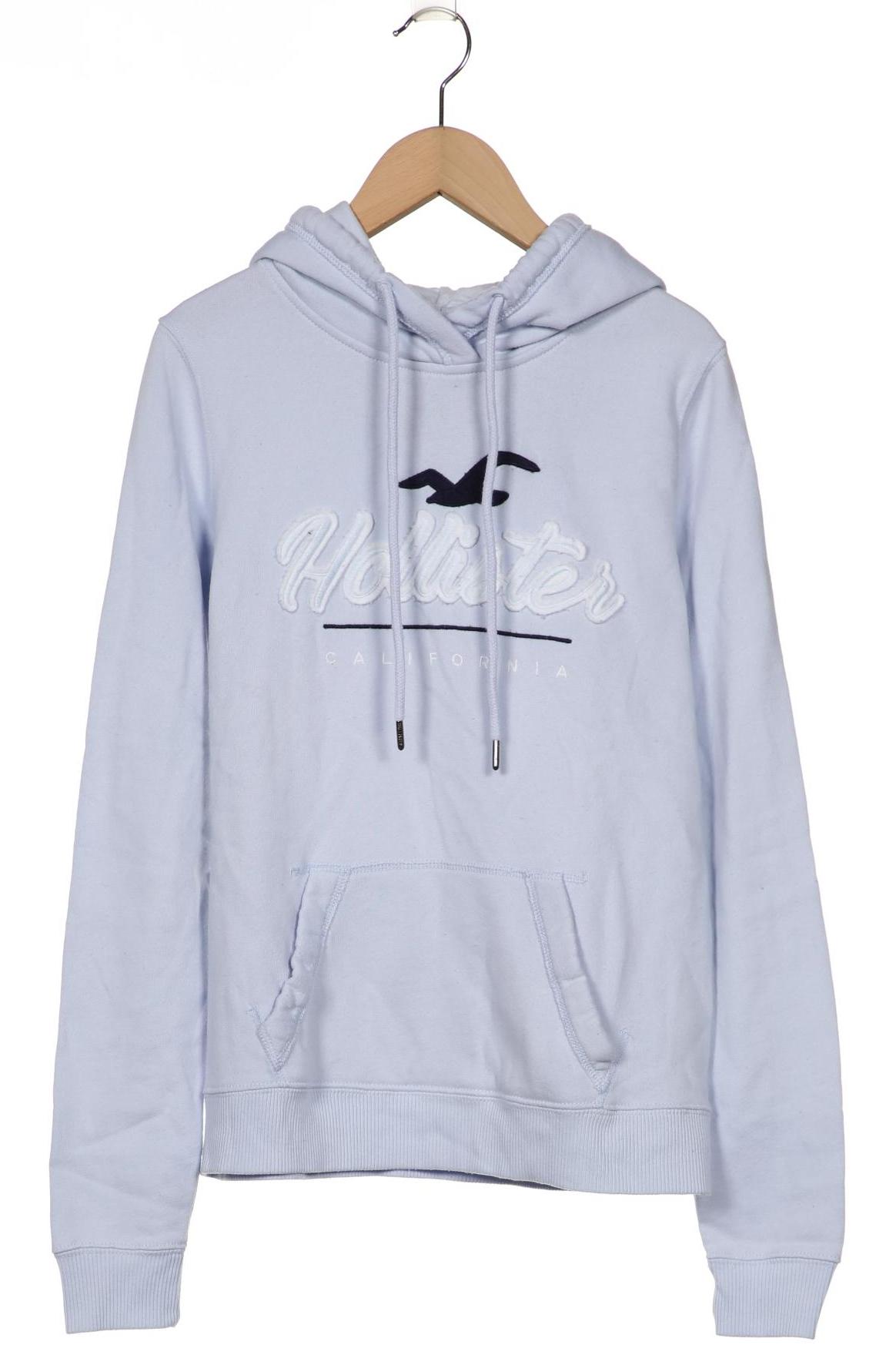 

Hollister Damen Kapuzenpullover, hellblau, Gr. 36