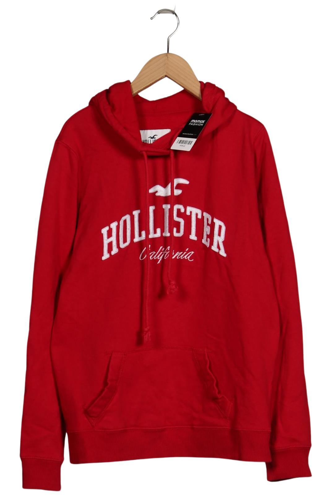 

Hollister Damen Kapuzenpullover, rot, Gr. 38