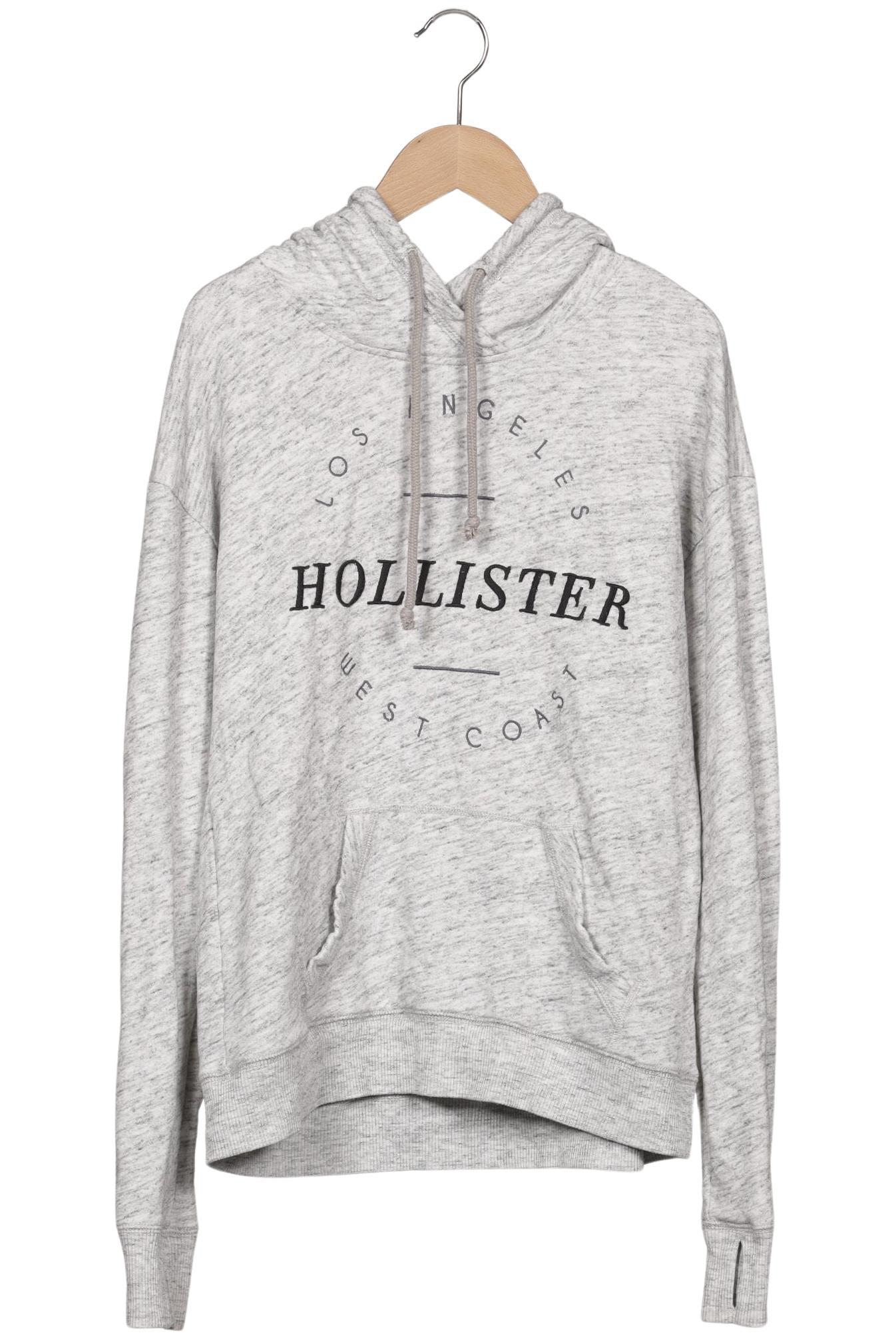 

Hollister Damen Kapuzenpullover, grau, Gr. 38