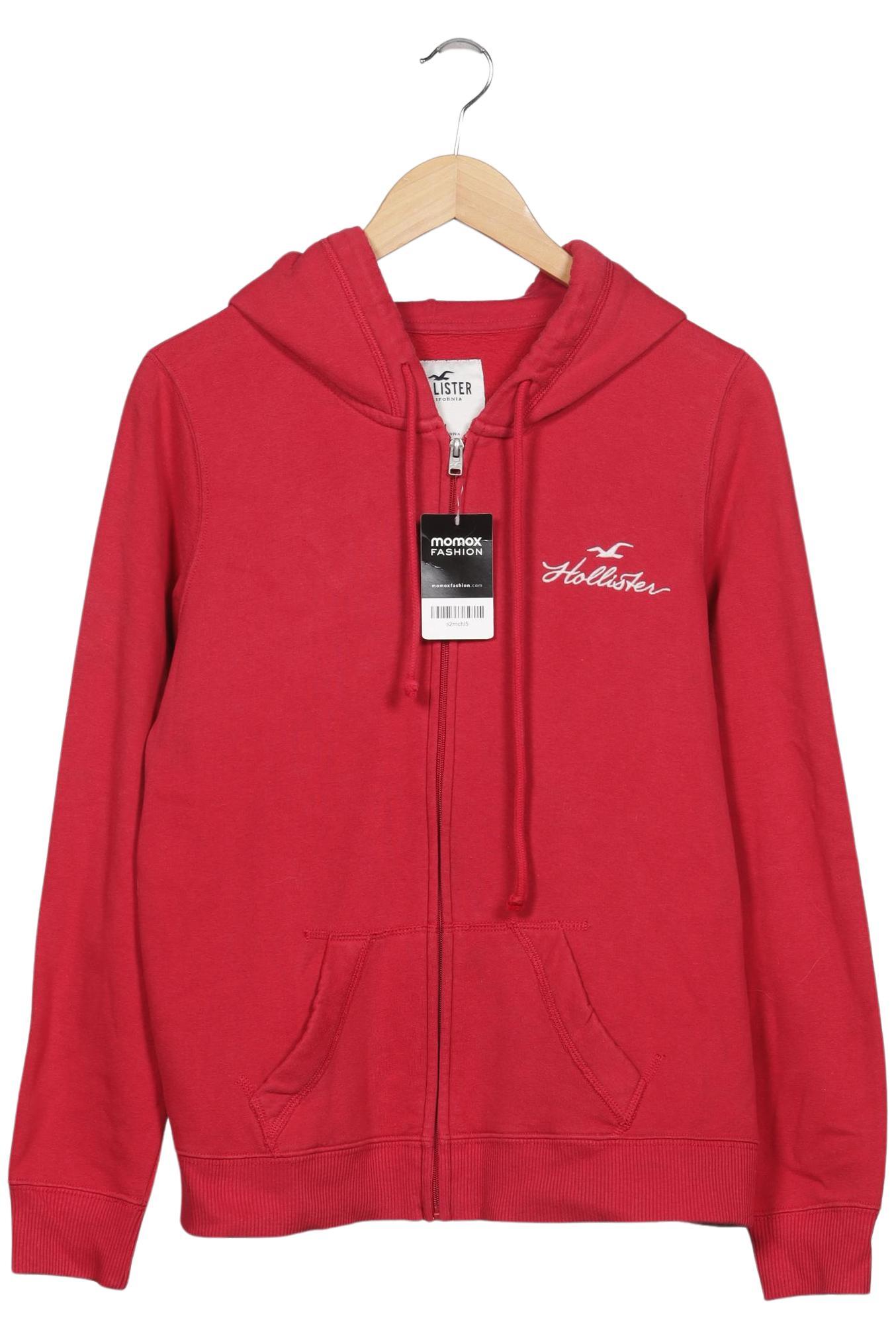 

Hollister Damen Kapuzenpullover, rot, Gr. 38