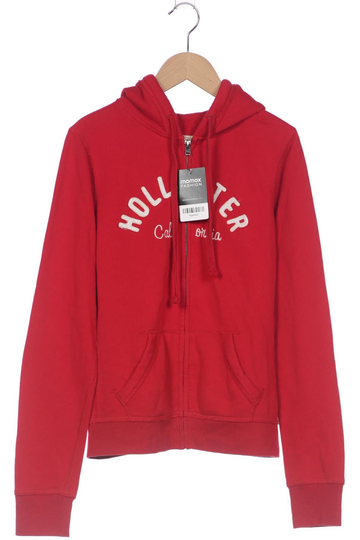 

Hollister Damen Kapuzenpullover, rot, Gr. 42