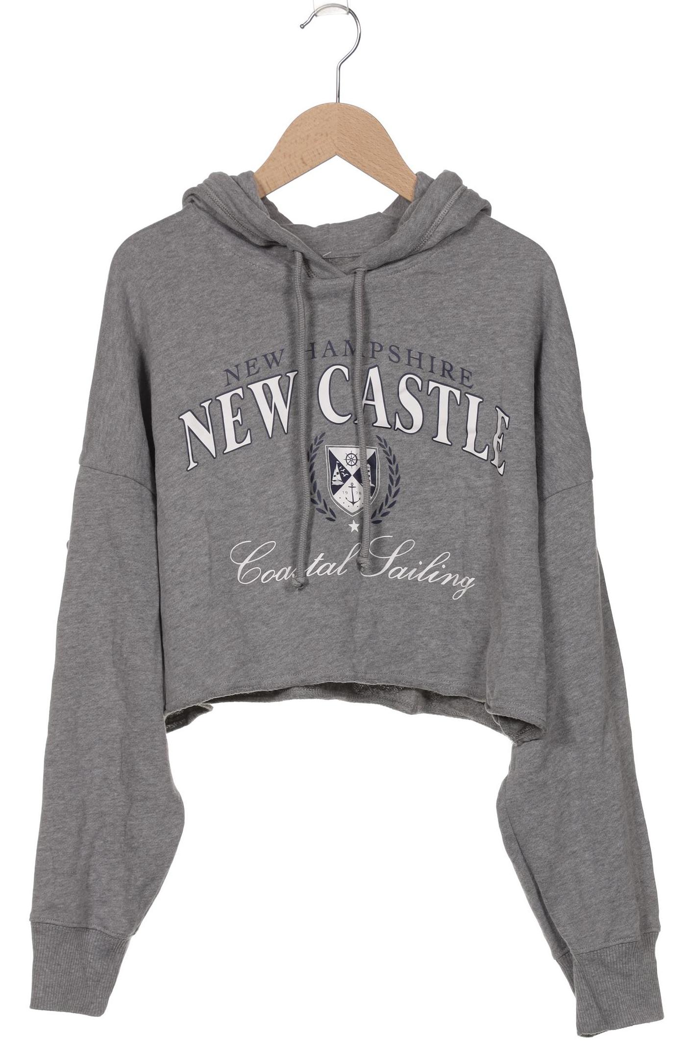 

Hollister Damen Kapuzenpullover, grau, Gr. 36
