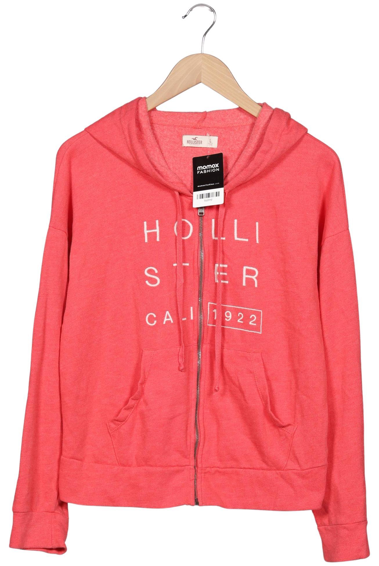 

Hollister Damen Kapuzenpullover, rot, Gr. 42