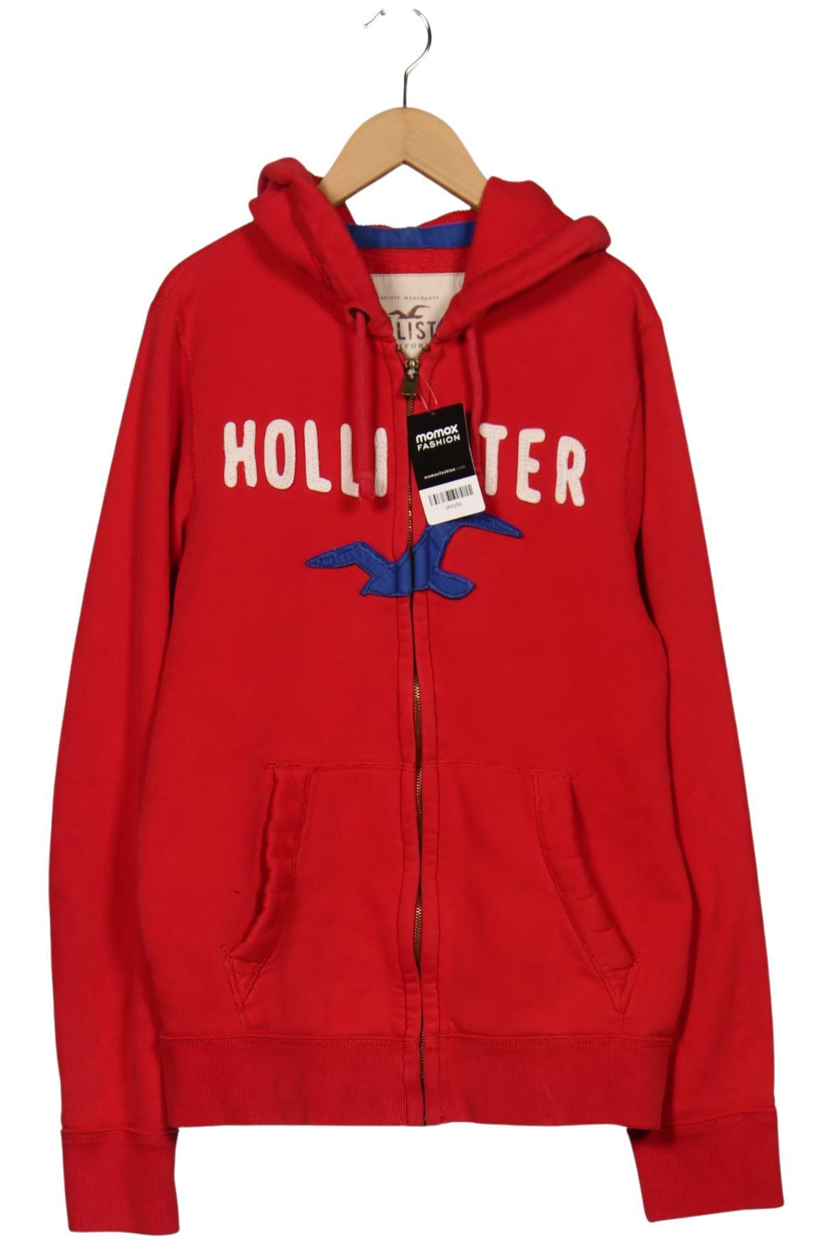 

Hollister Damen Kapuzenpullover, rot, Gr. 38