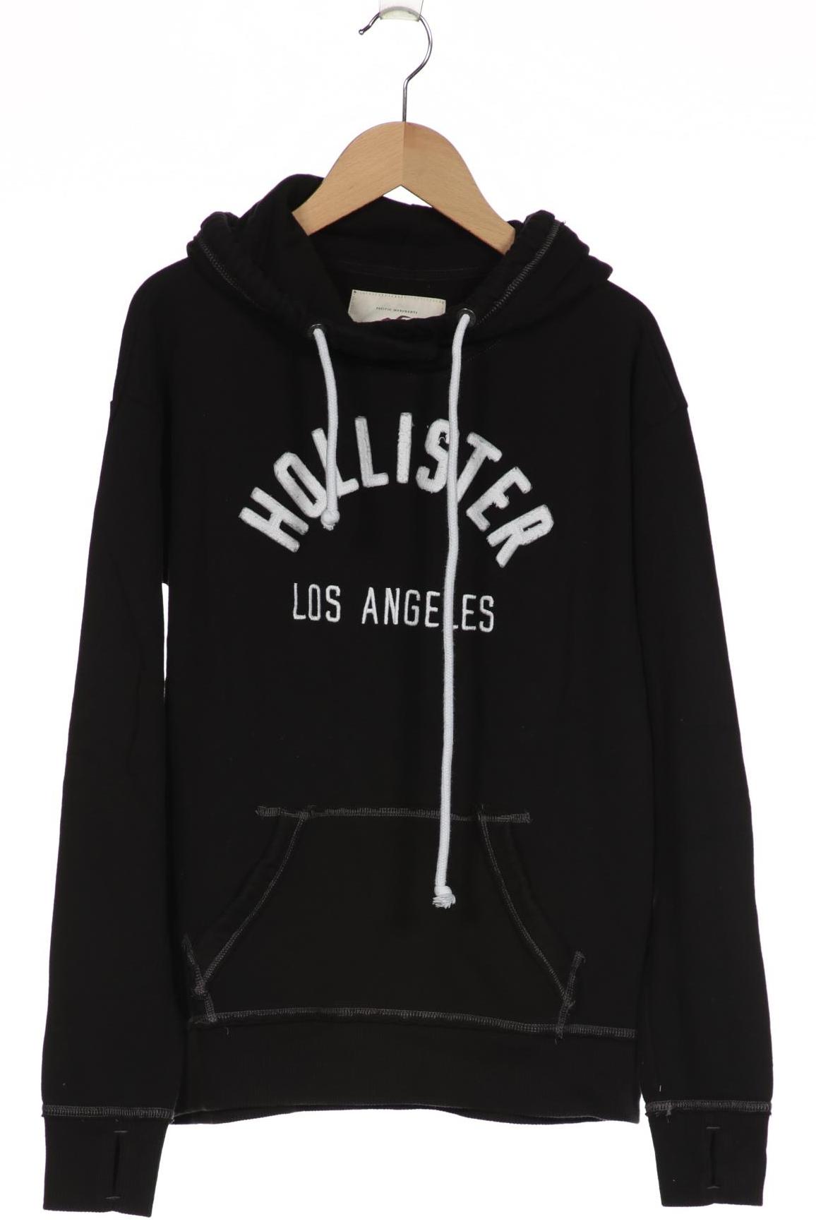 

Hollister Damen Kapuzenpullover, schwarz