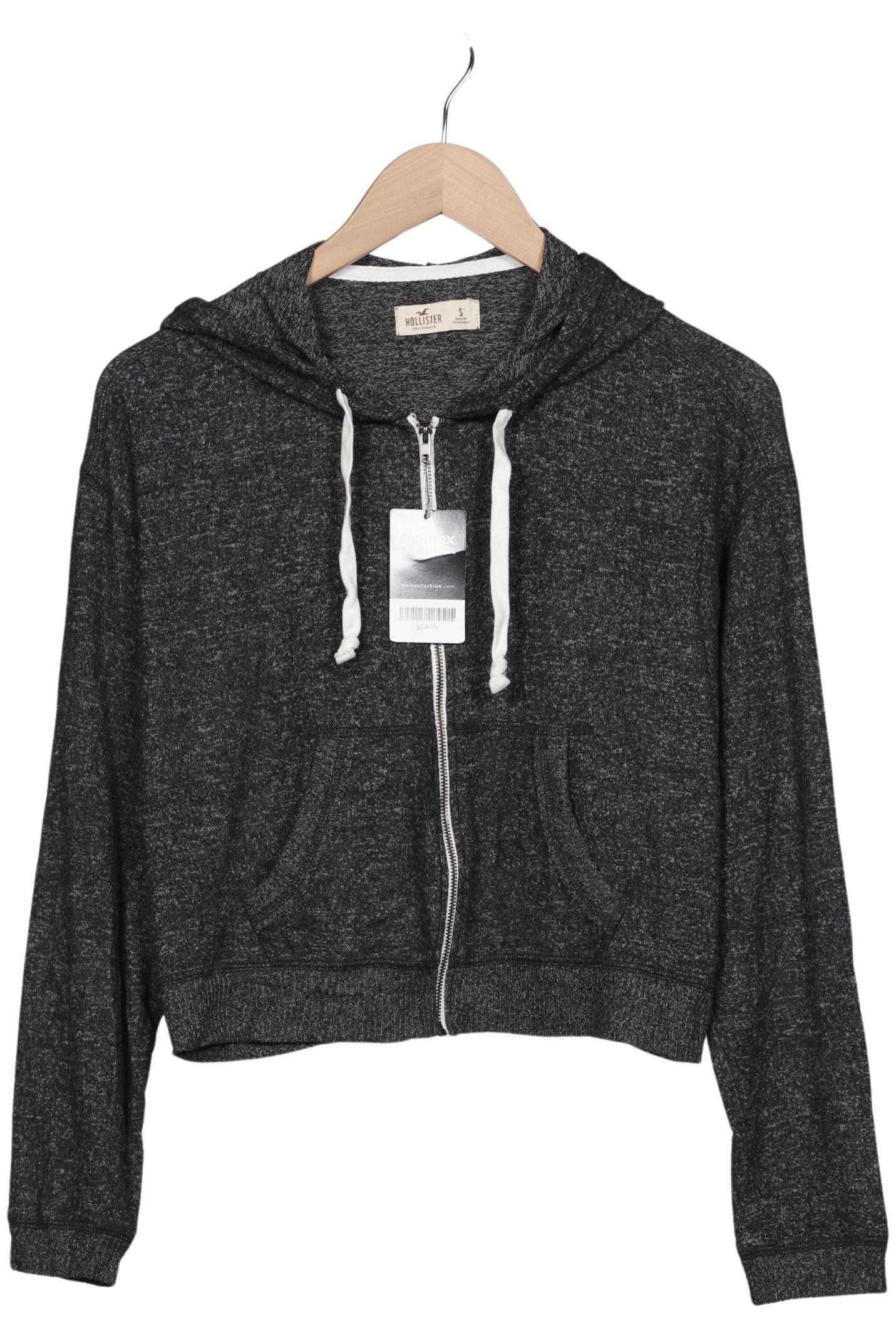 

Hollister Damen Kapuzenpullover, grau, Gr. 36