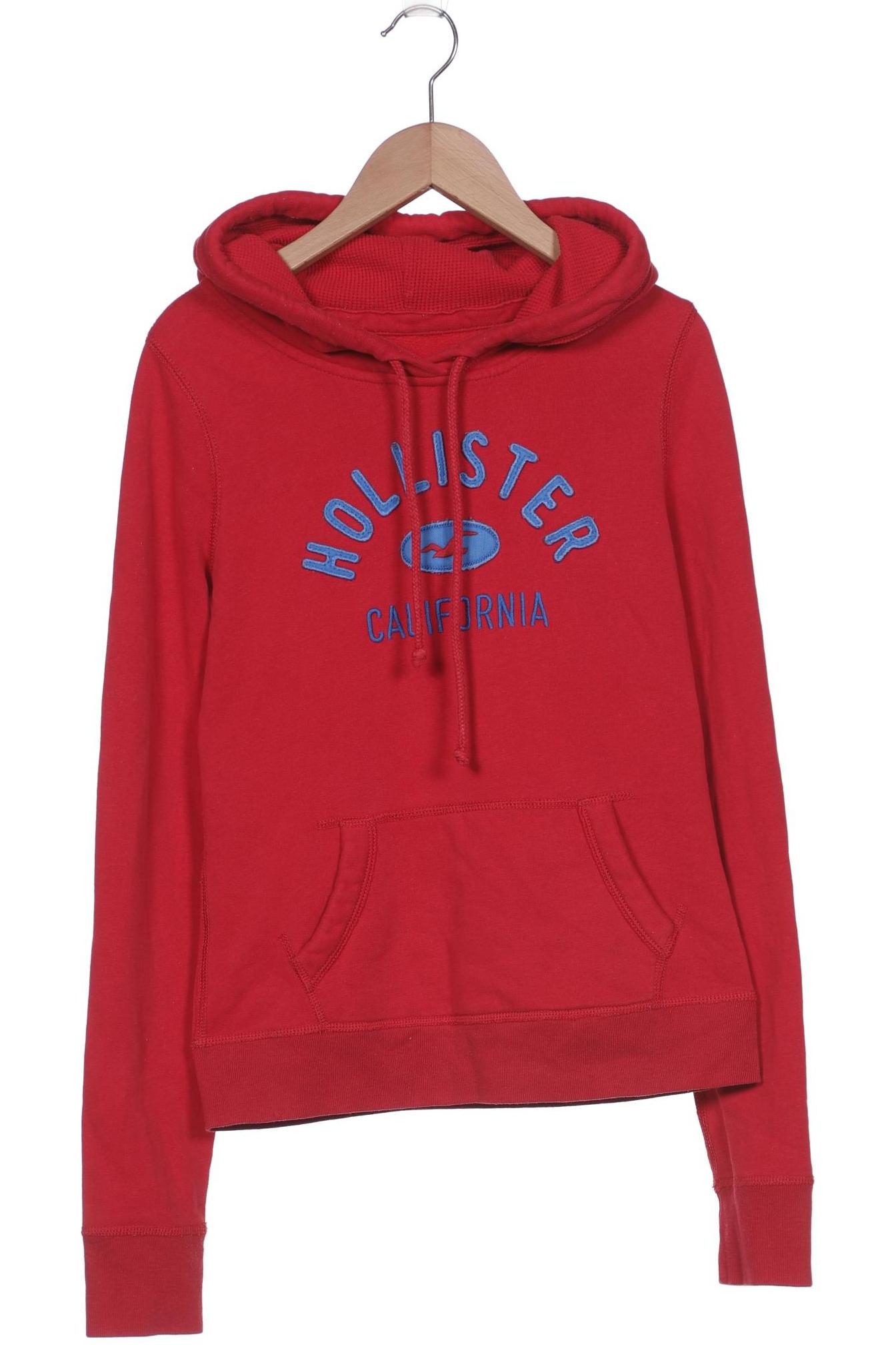 

Hollister Damen Kapuzenpullover, rot, Gr. 36