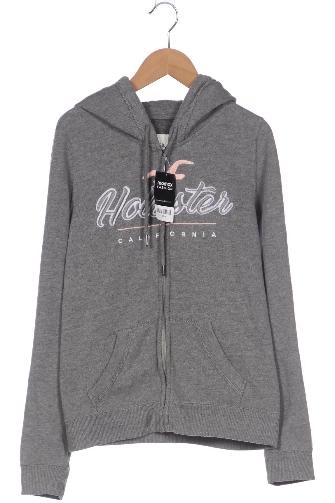 

Hollister Damen Kapuzenpullover, grau, Gr. 38