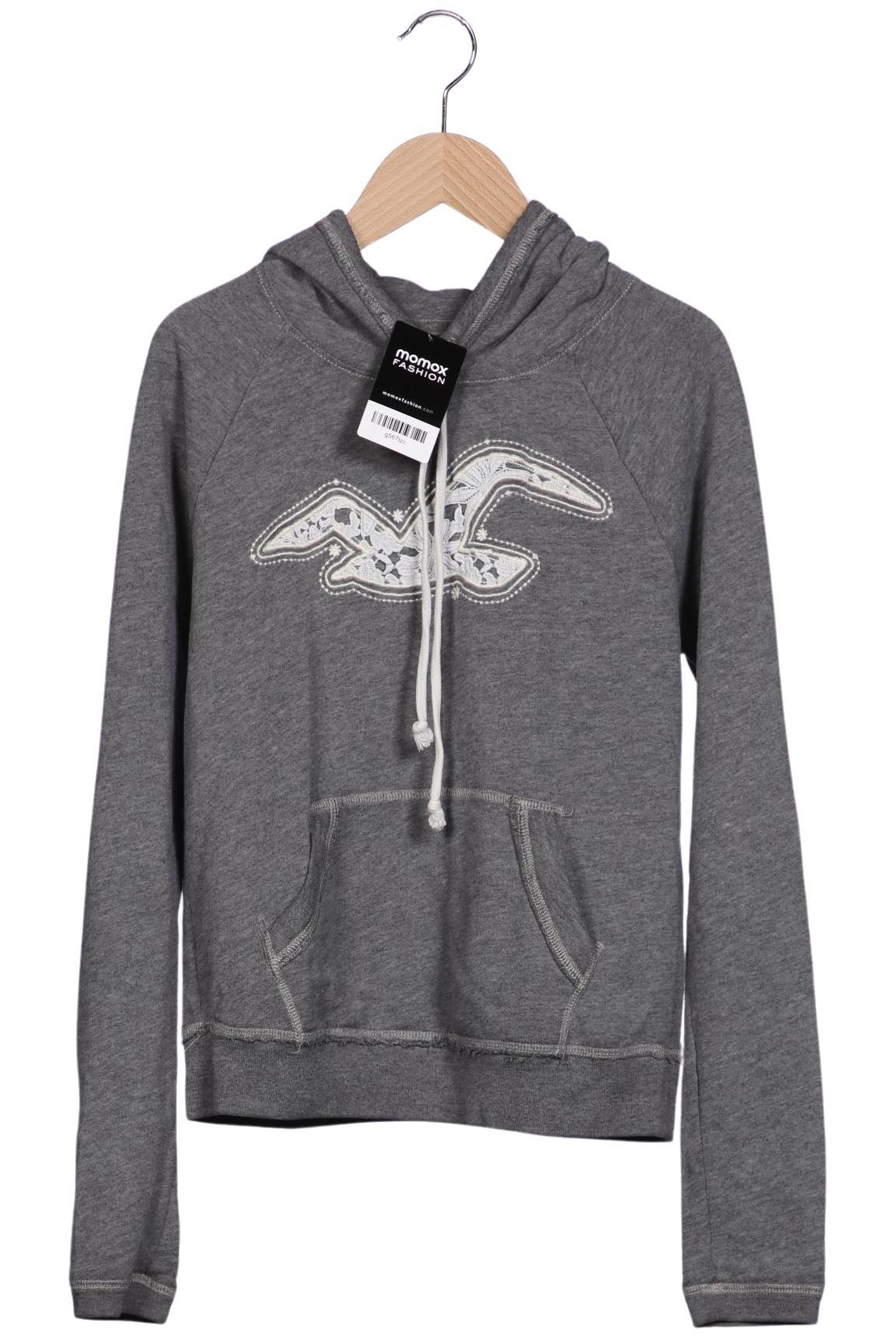 

Hollister Damen Kapuzenpullover, grau, Gr. 36