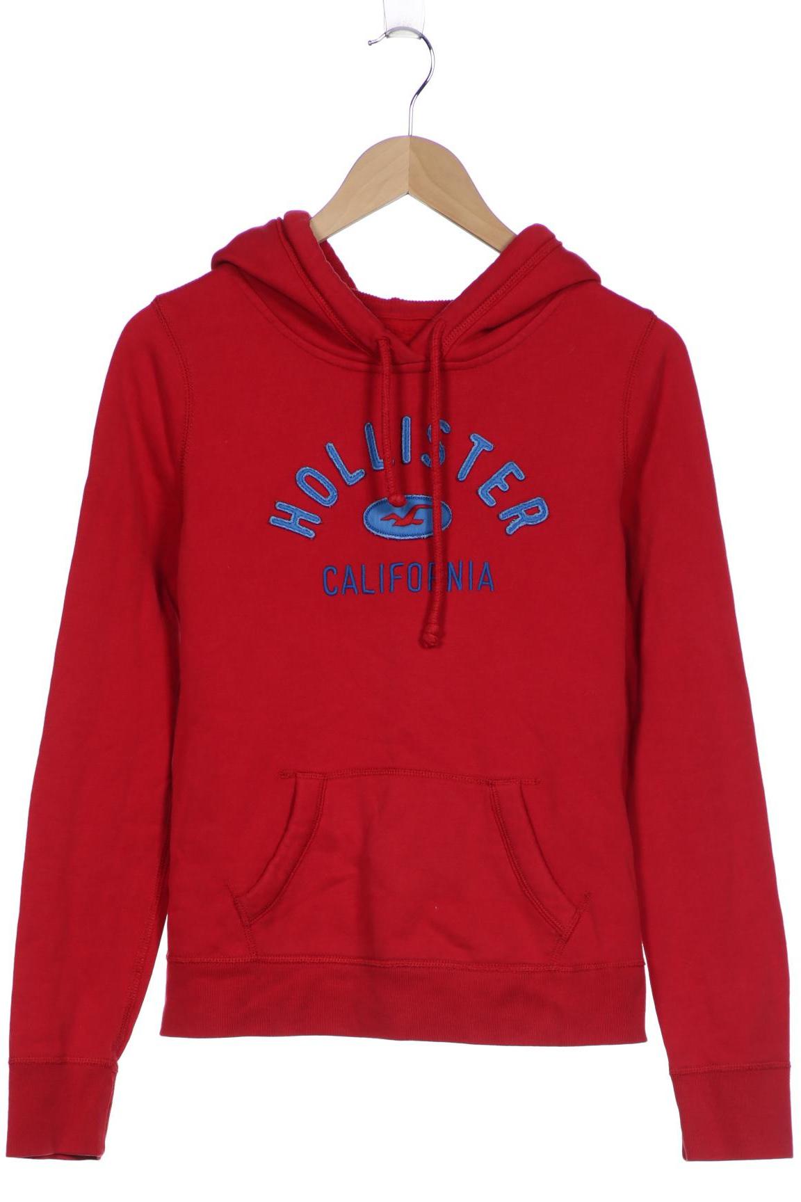 

Hollister Damen Kapuzenpullover, rot, Gr. 38