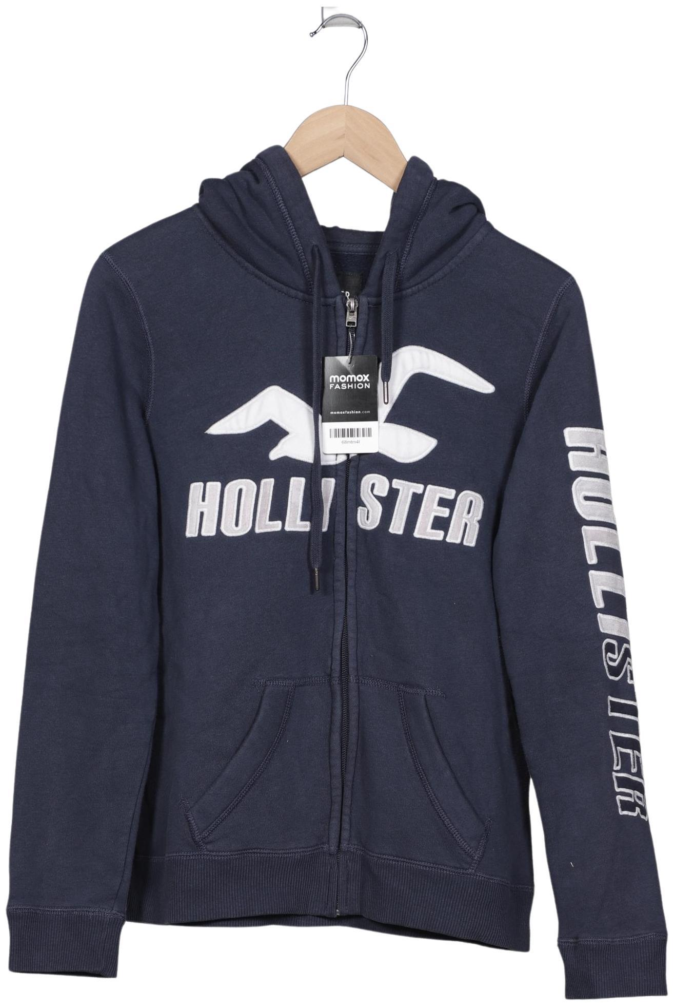 

Hollister Damen Kapuzenpullover, blau, Gr. 38