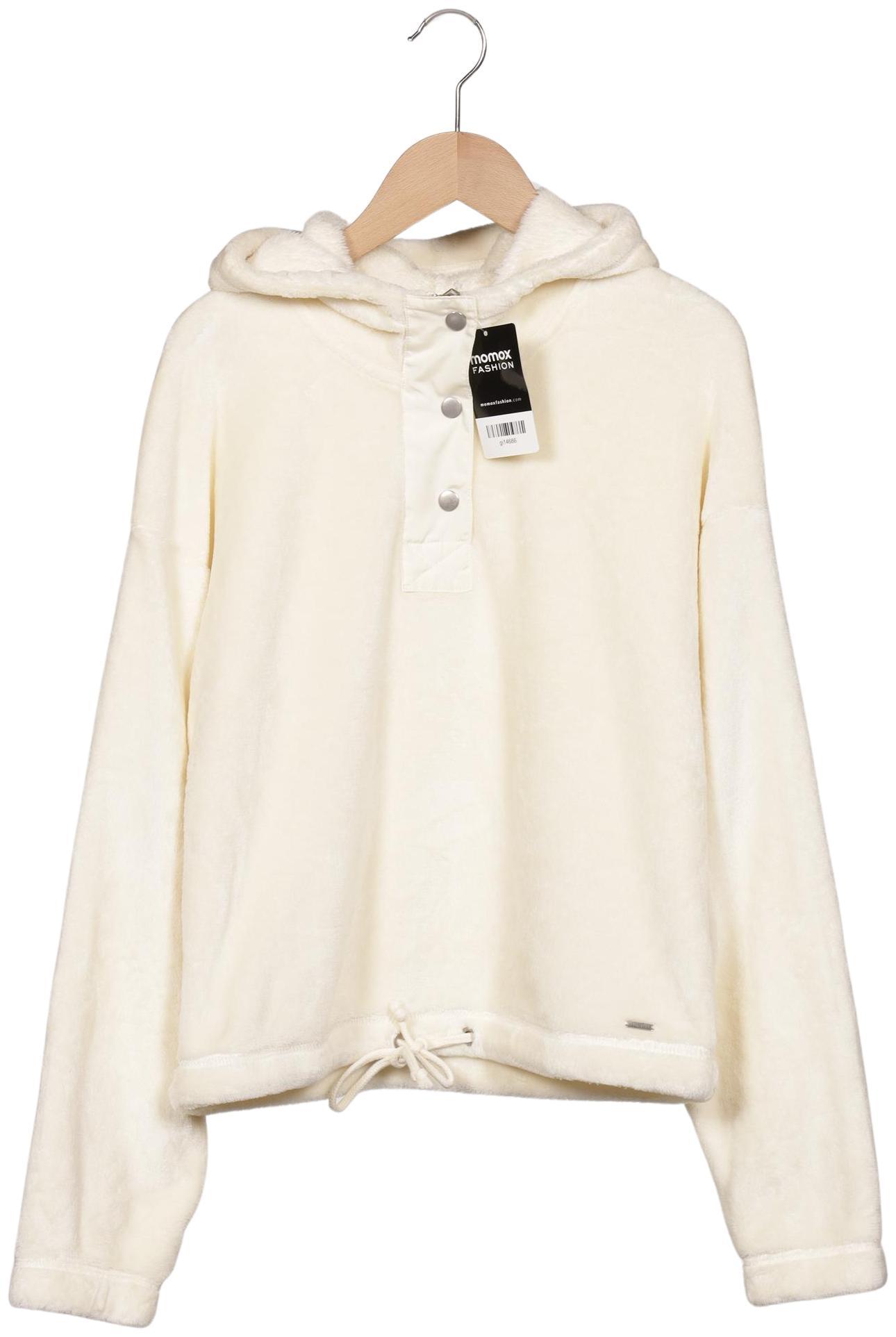 

Hollister Damen Kapuzenpullover, cremeweiß, Gr. 34