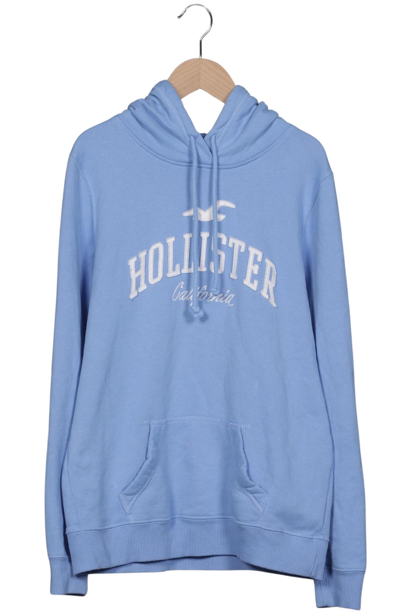 

Hollister Damen Kapuzenpullover, hellblau, Gr. 38