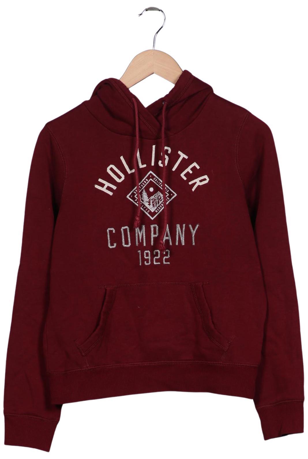 

Hollister Damen Kapuzenpullover, bordeaux, Gr. 36