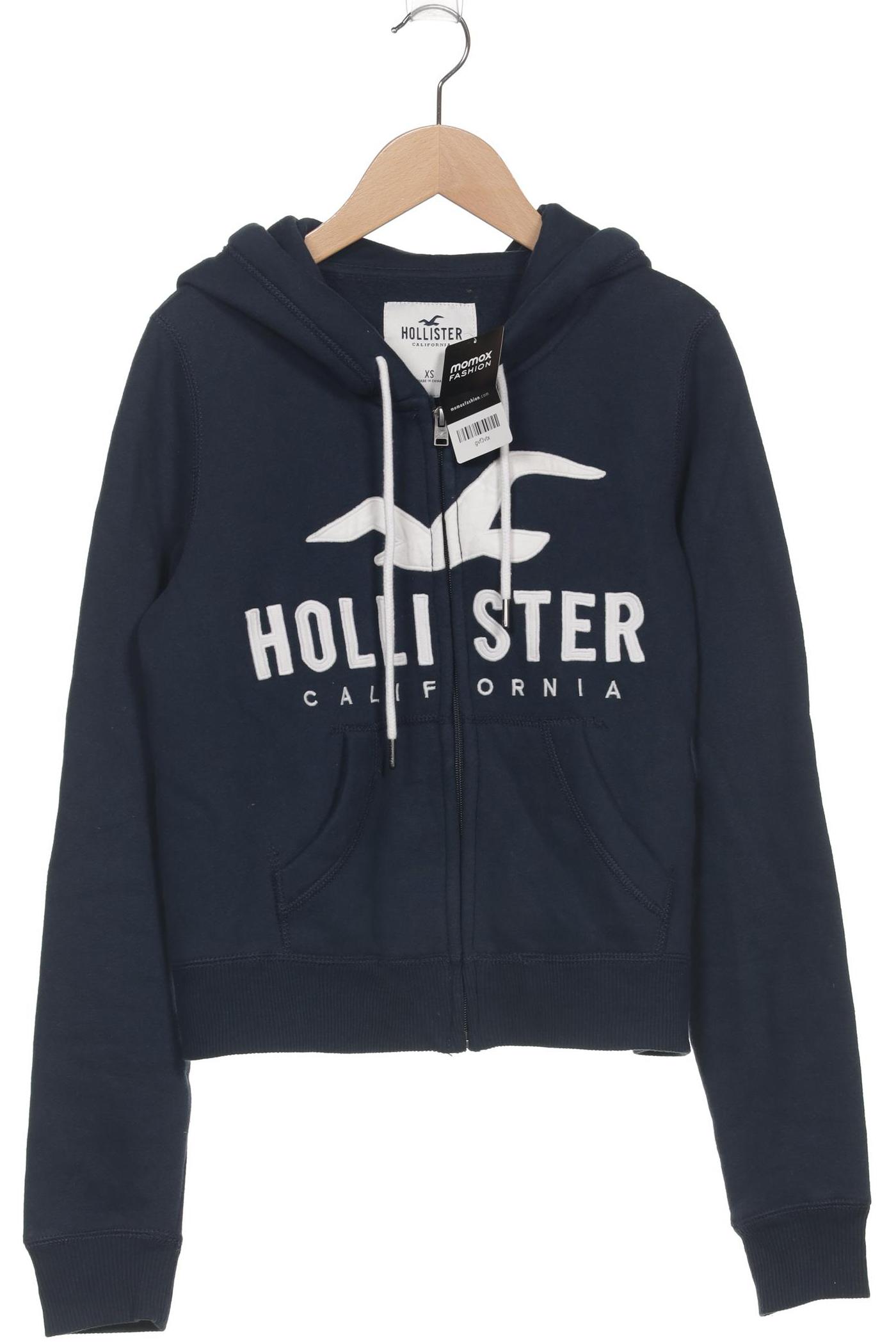 

Hollister Damen Kapuzenpullover, marineblau, Gr. 34