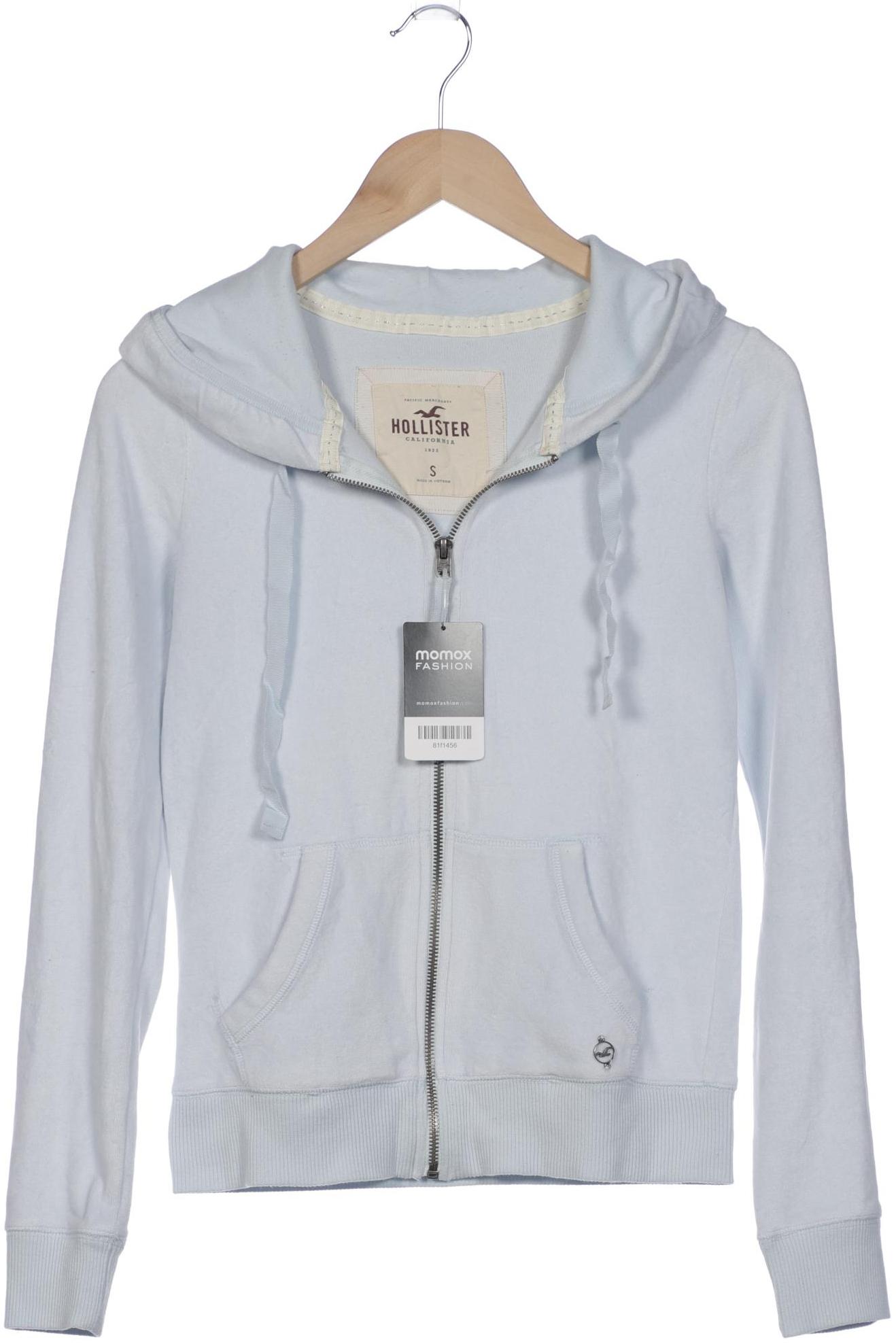 

Hollister Damen Kapuzenpullover, hellblau, Gr. 36