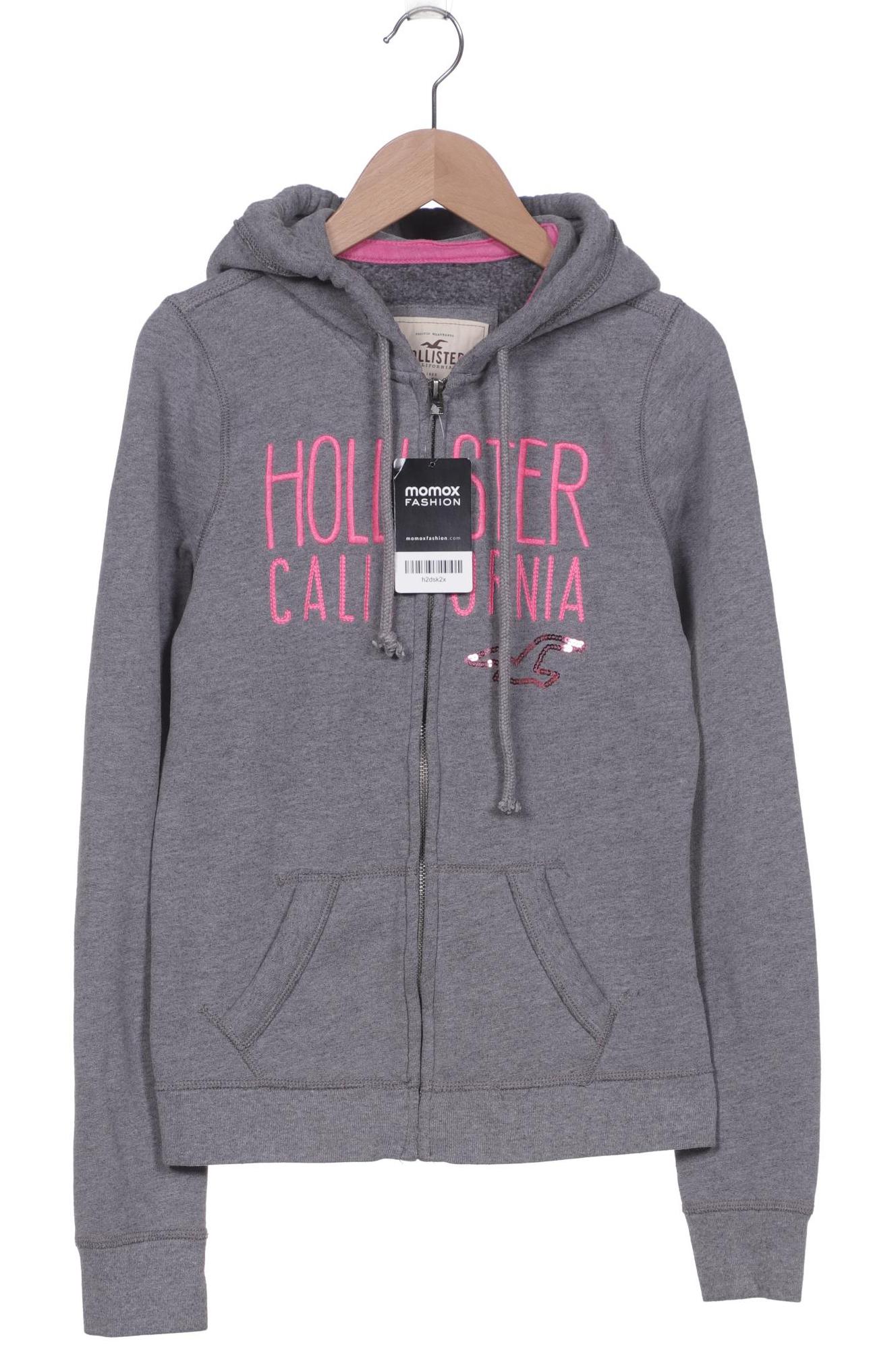 

Hollister Damen Kapuzenpullover, grau