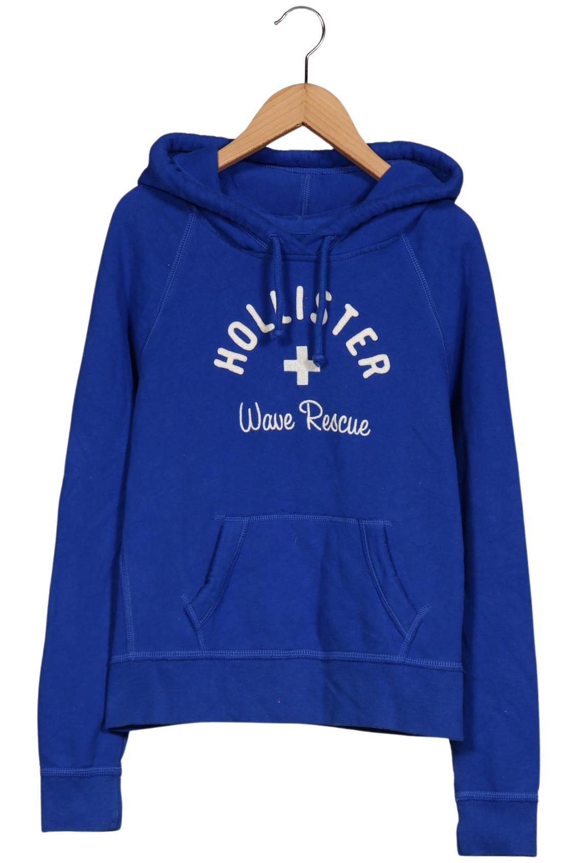 

Hollister Damen Kapuzenpullover, blau, Gr. 38