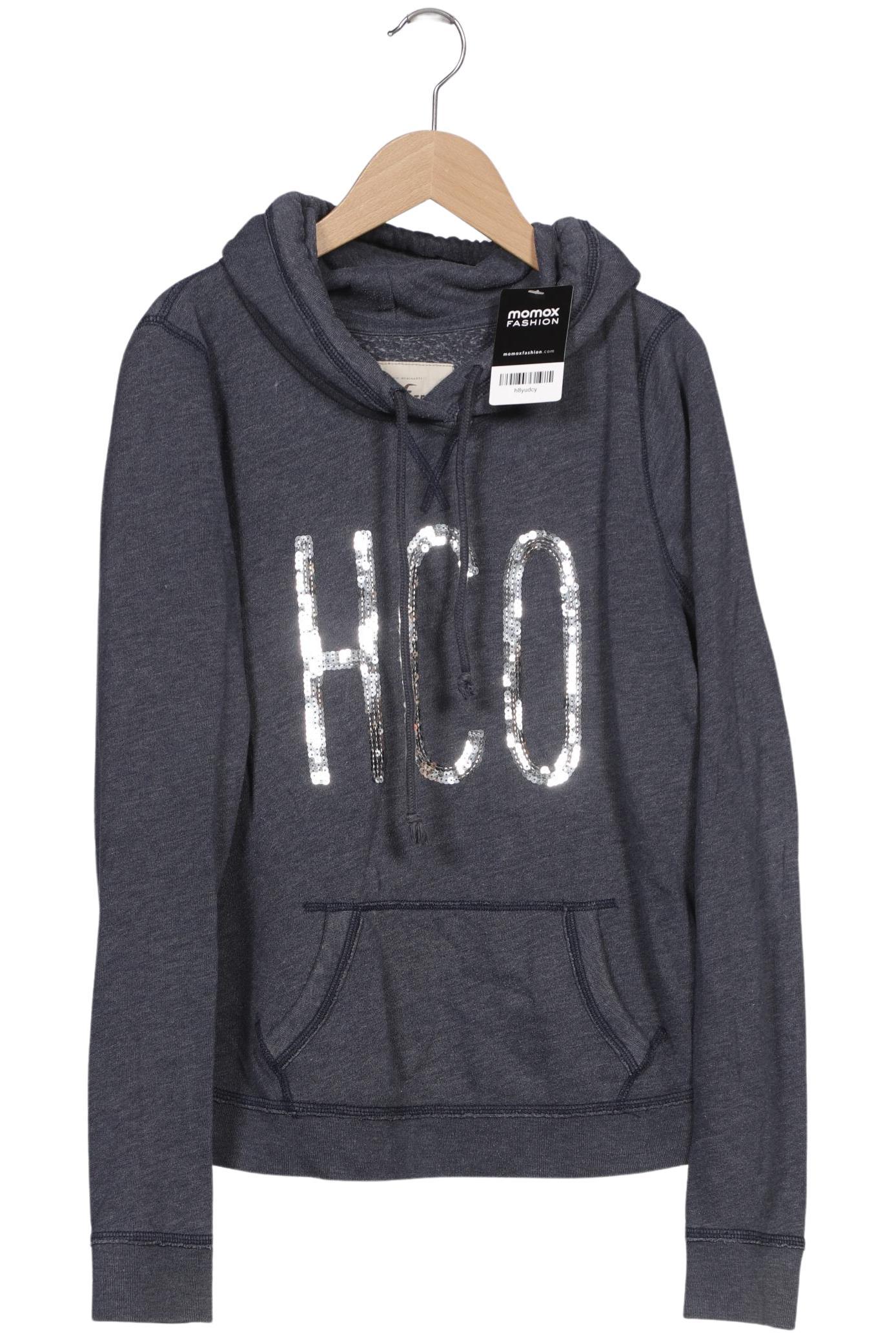 

Hollister Damen Kapuzenpullover, grau, Gr. 42