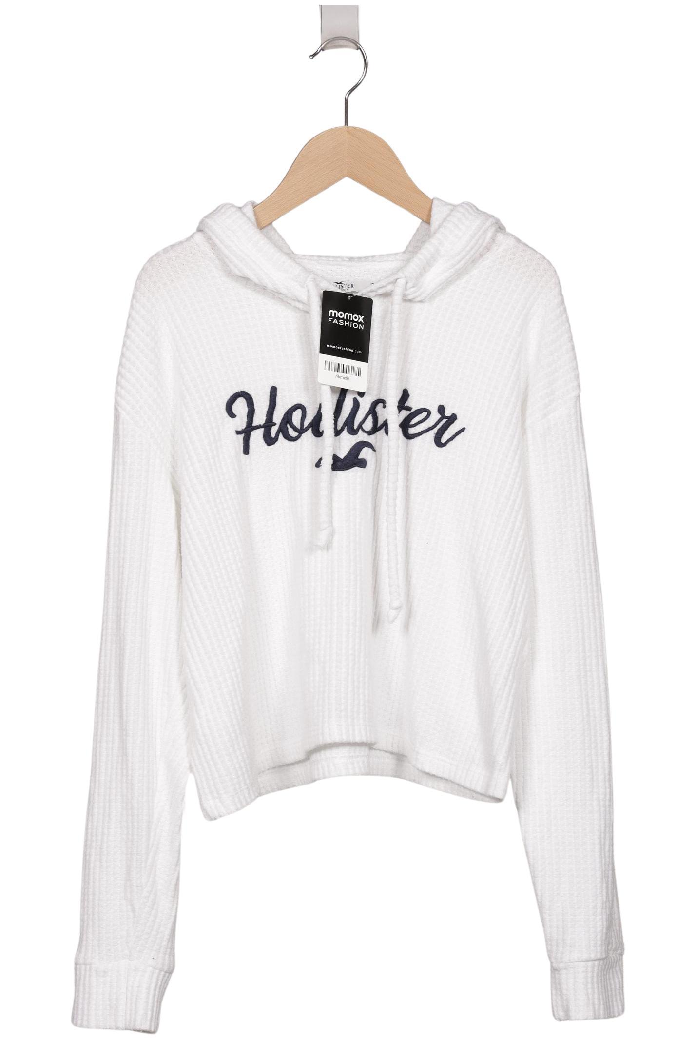 

Hollister Damen Kapuzenpullover, weiß, Gr. 36