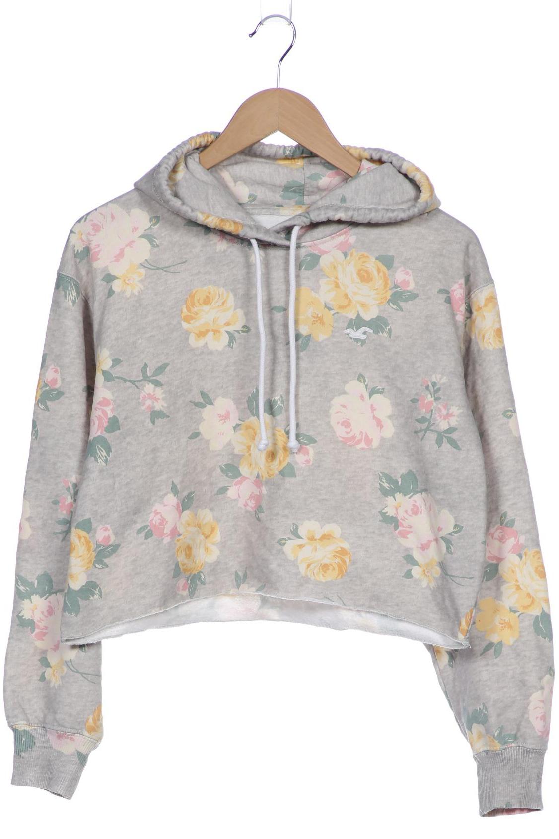 

Hollister Damen Kapuzenpullover, grau, Gr. 38
