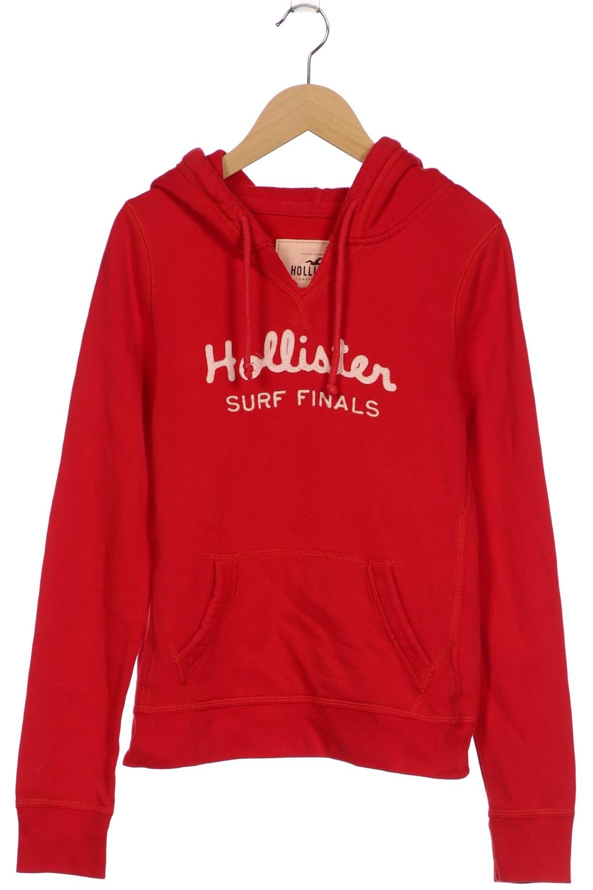 

Hollister Damen Kapuzenpullover, rot, Gr. 36