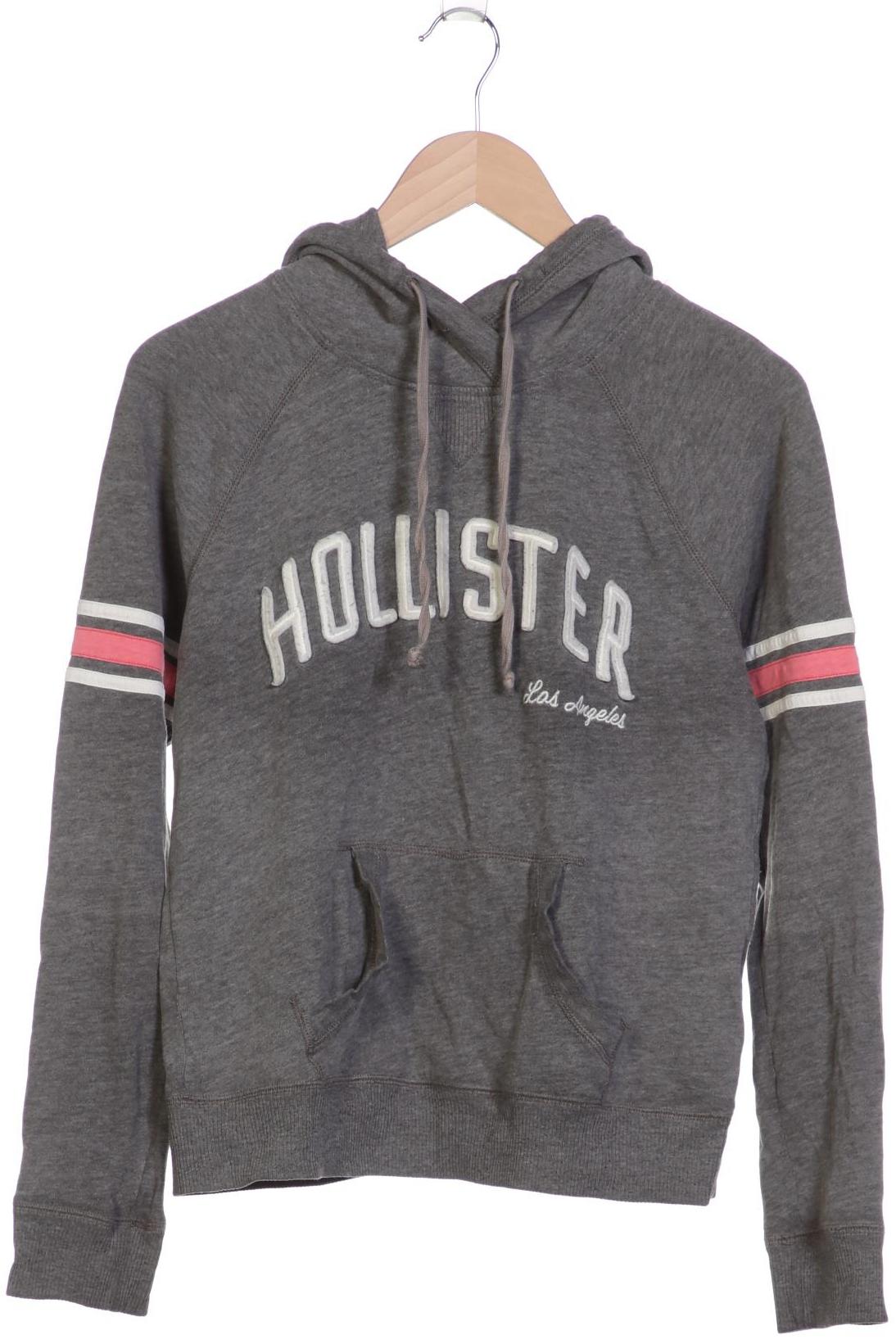 

Hollister Damen Kapuzenpullover, grau, Gr. 38