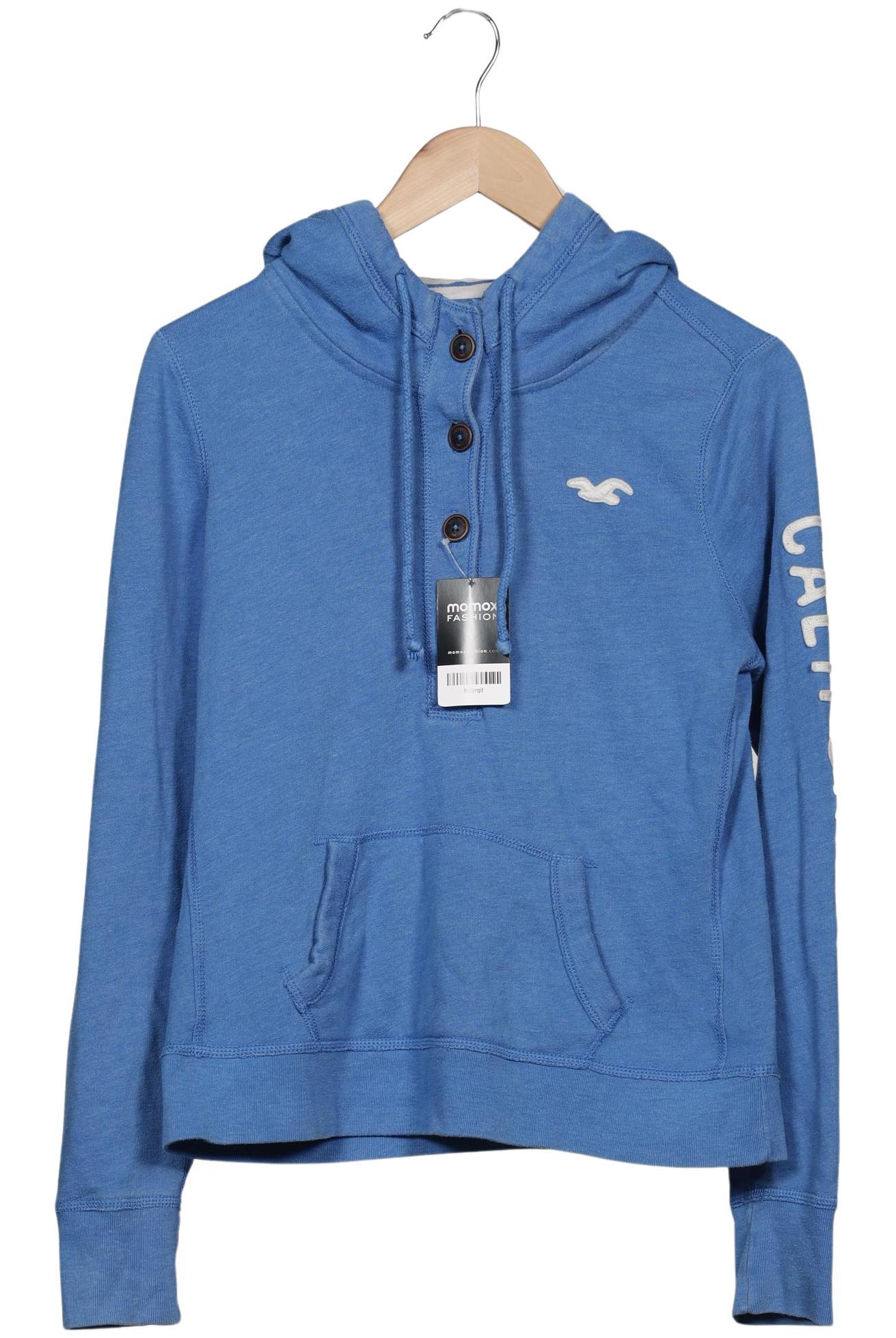 

Hollister Damen Kapuzenpullover, blau, Gr. 42