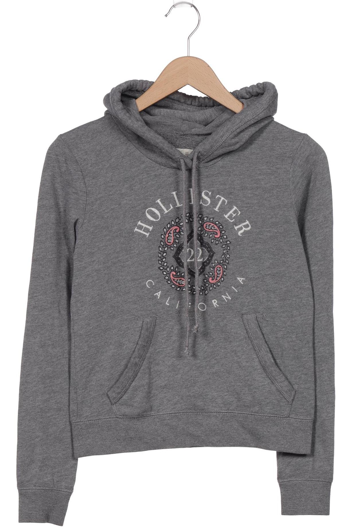 

Hollister Damen Kapuzenpullover, grau