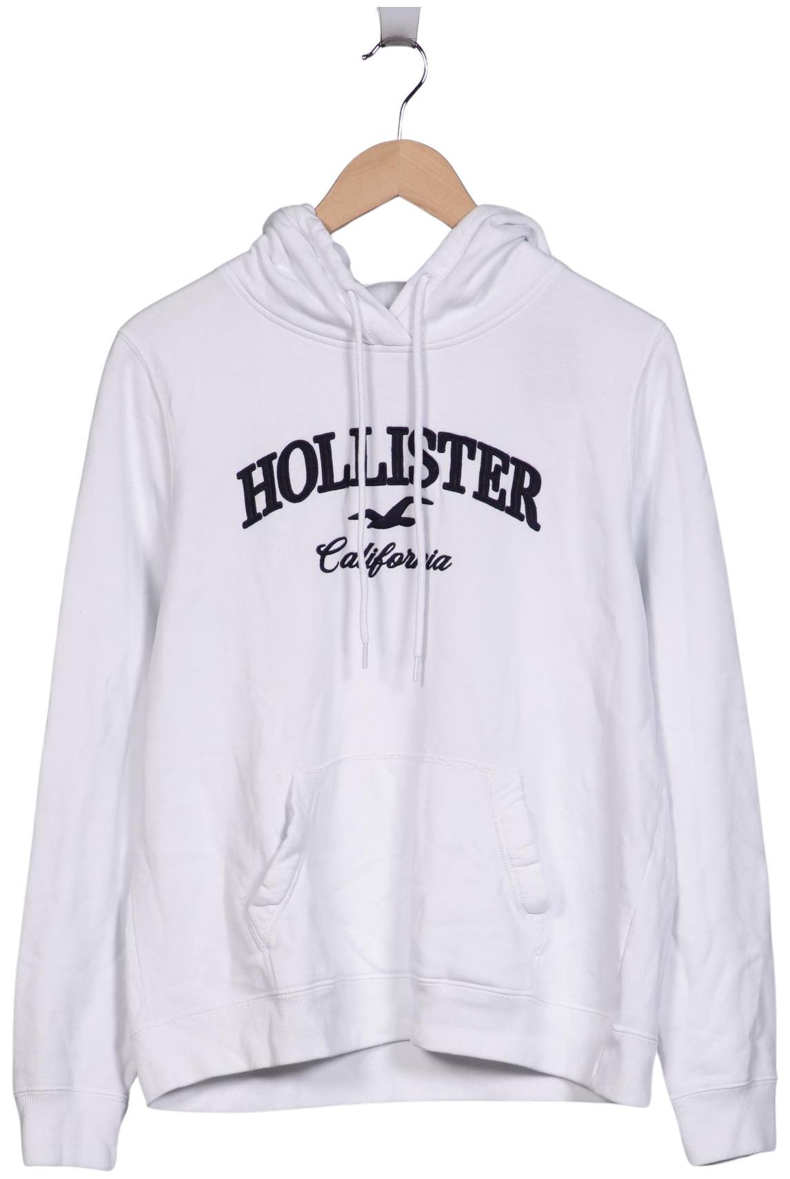 

Hollister Damen Kapuzenpullover, weiß, Gr. 42