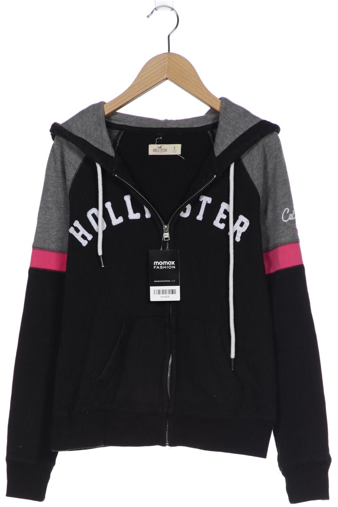 

Hollister Damen Kapuzenpullover, schwarz