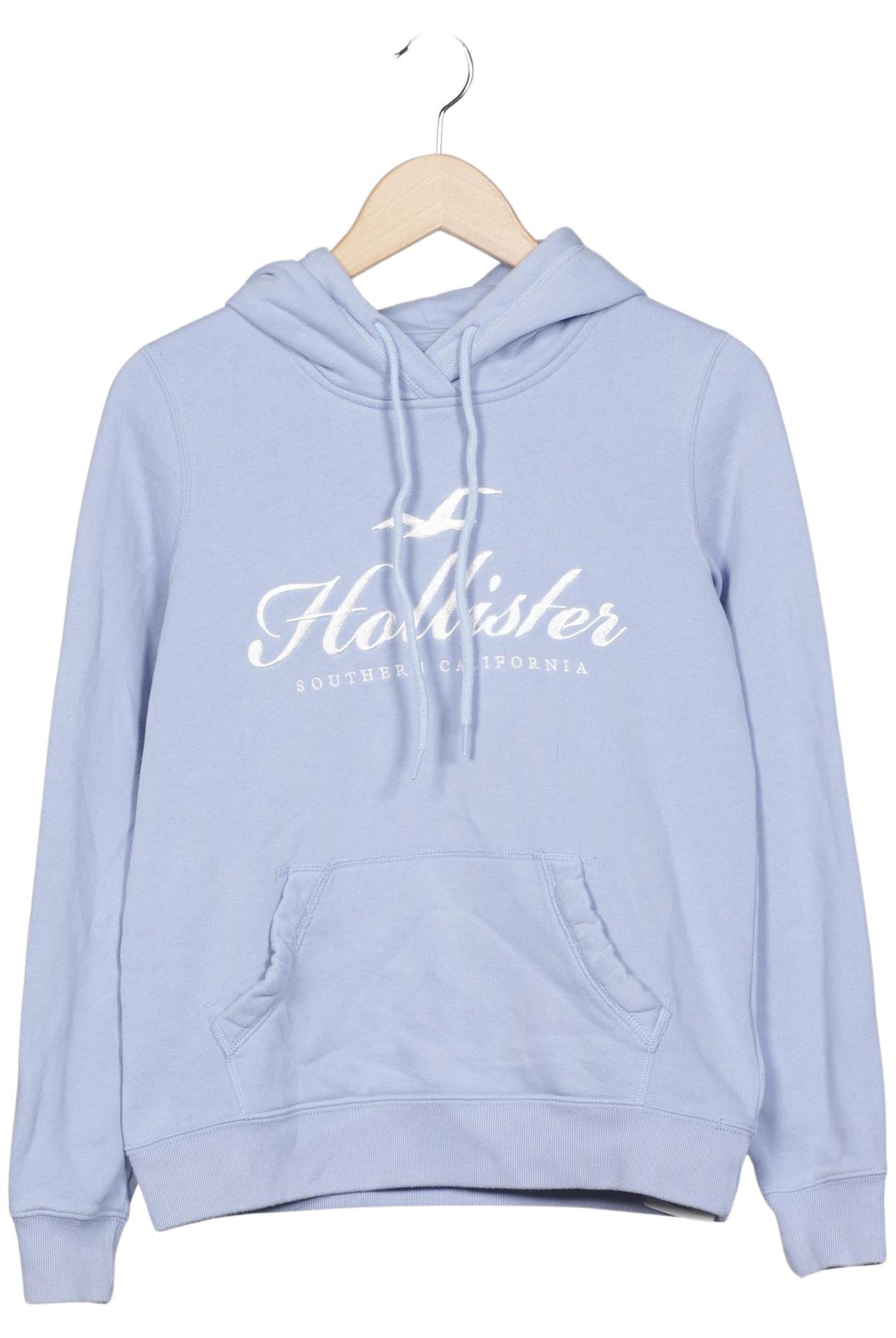 

Hollister Damen Kapuzenpullover, hellblau, Gr. 34