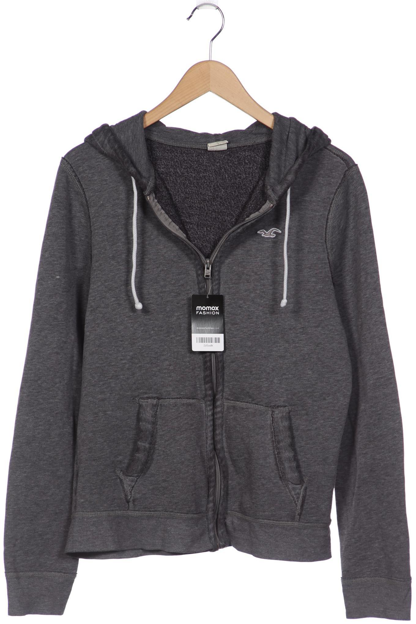 

Hollister Damen Kapuzenpullover, grau, Gr. 36