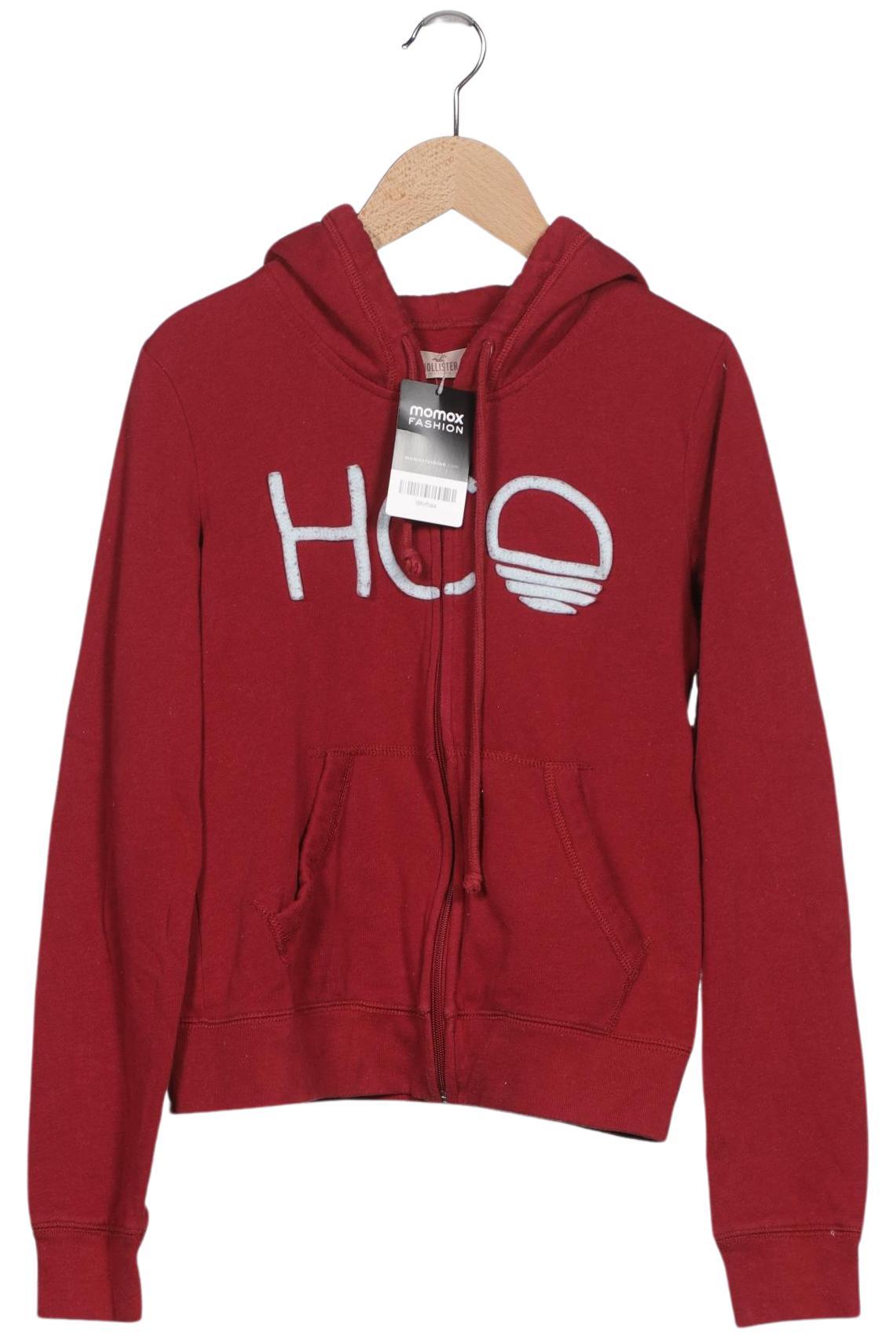 

Hollister Damen Kapuzenpullover, bordeaux, Gr. 34