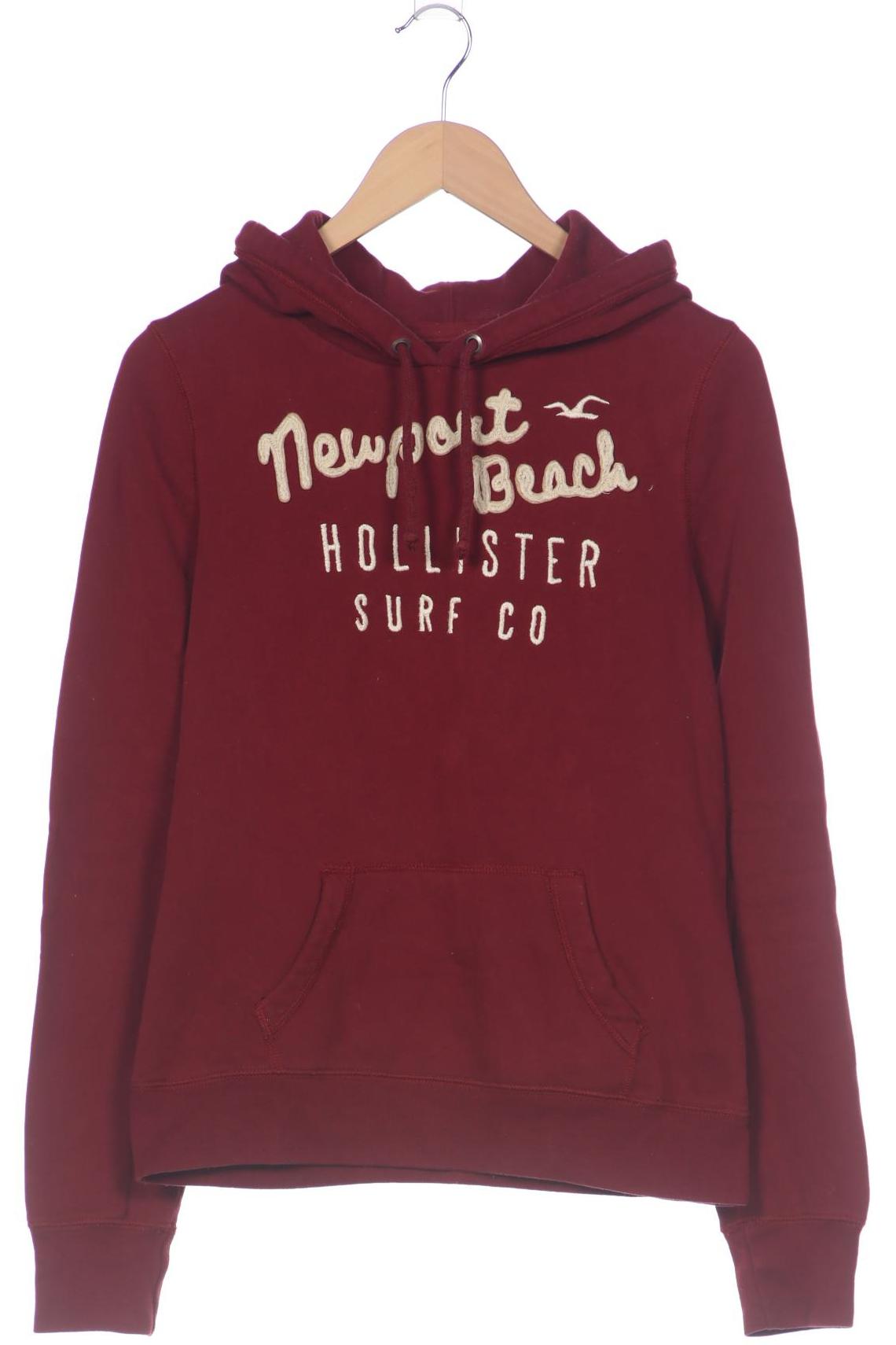 

Hollister Damen Kapuzenpullover, bordeaux, Gr. 42