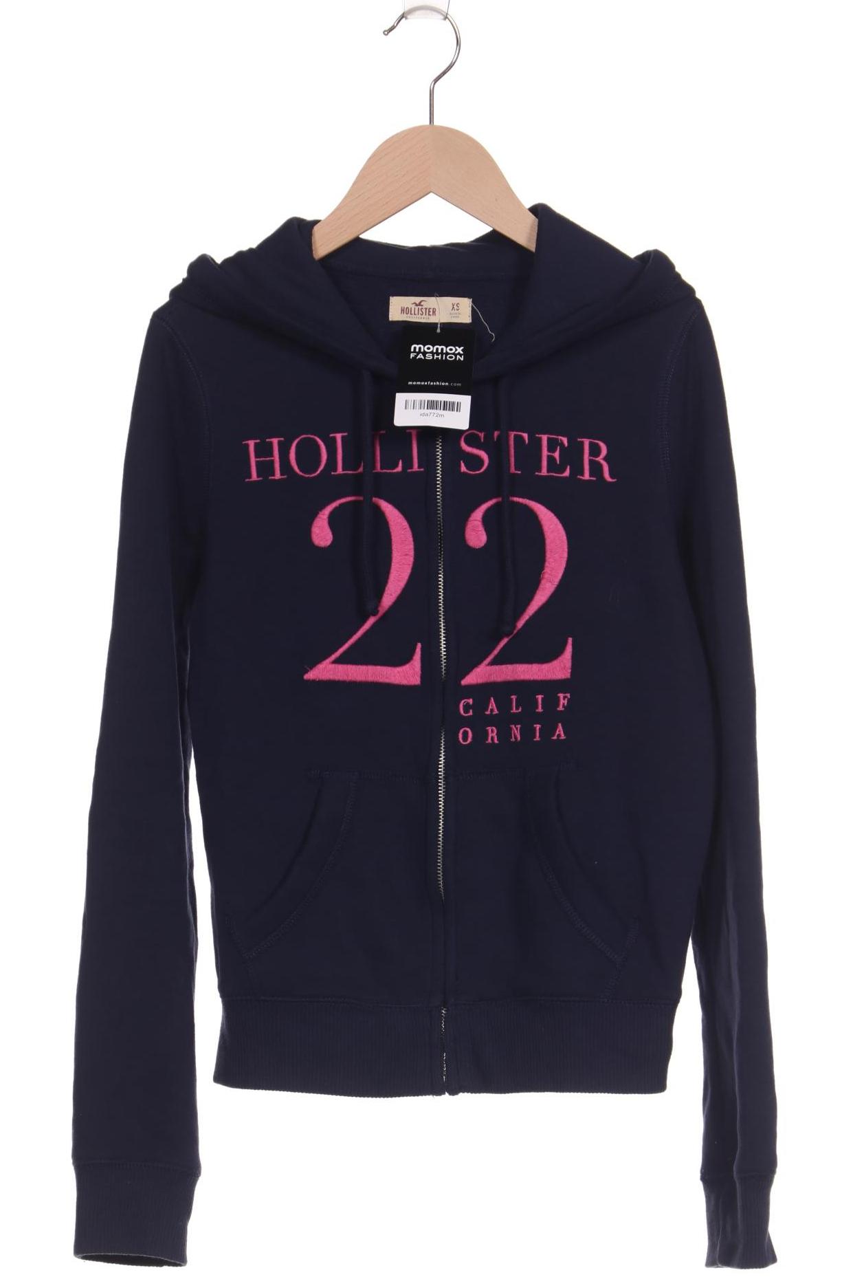 

Hollister Damen Kapuzenpullover, marineblau, Gr. 34