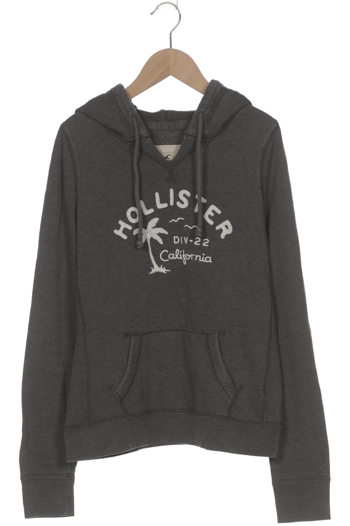 

Hollister Damen Kapuzenpullover, grau, Gr. 38