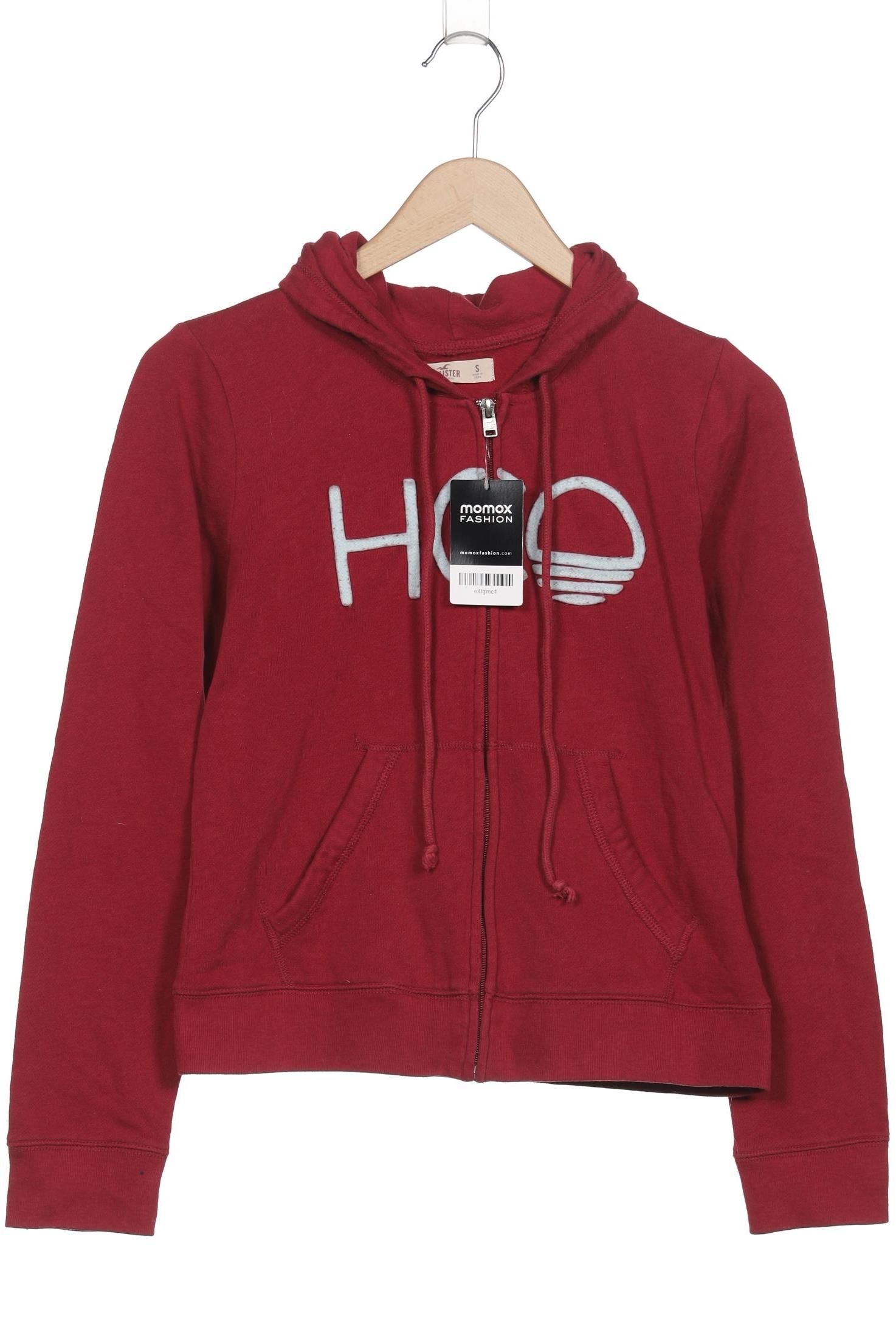 

Hollister Damen Kapuzenpullover, rot, Gr. 36