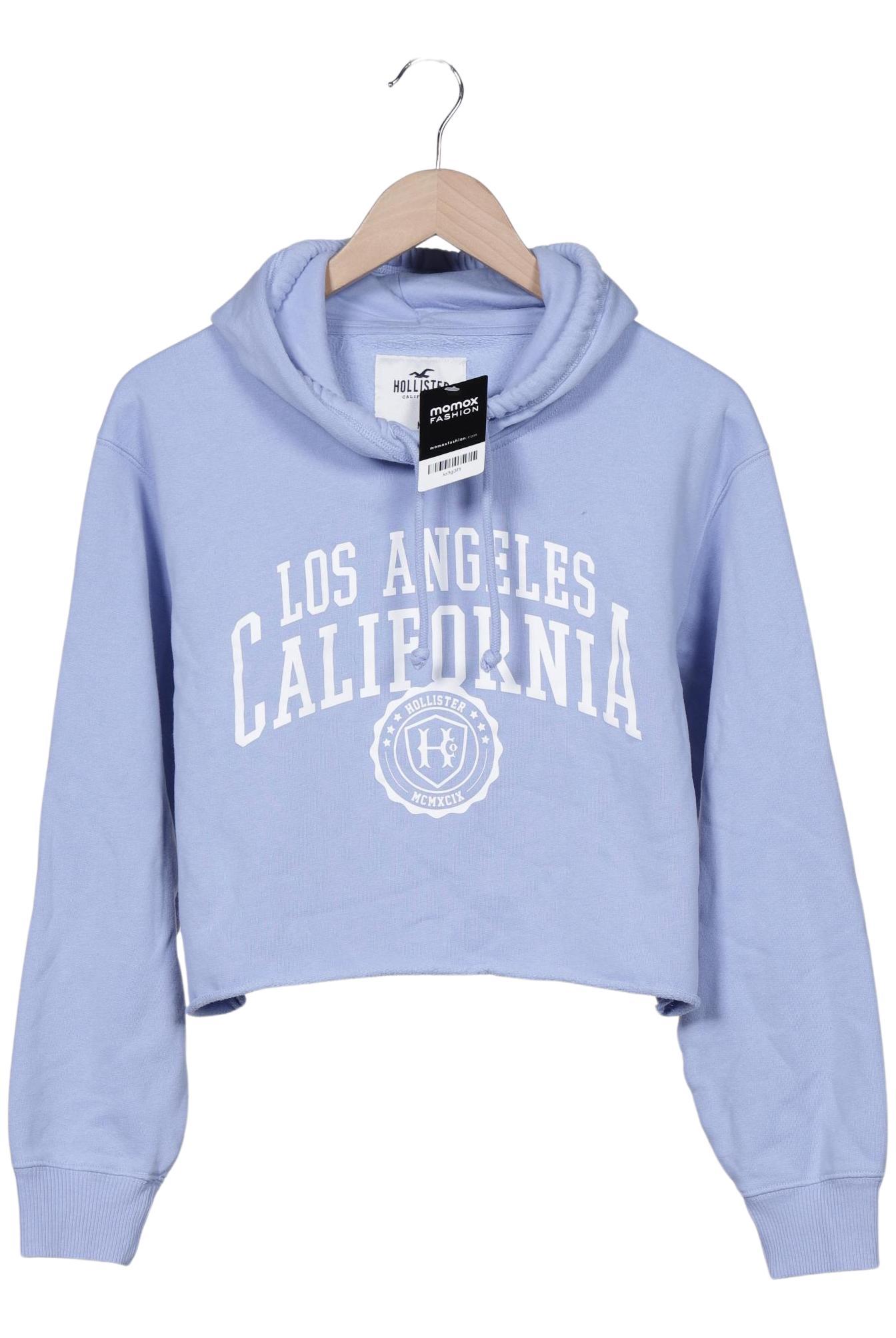 

Hollister Damen Kapuzenpullover, hellblau, Gr. 38