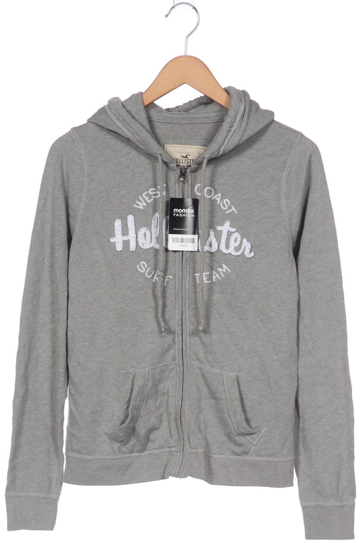 

Hollister Damen Kapuzenpullover, grau, Gr. 42