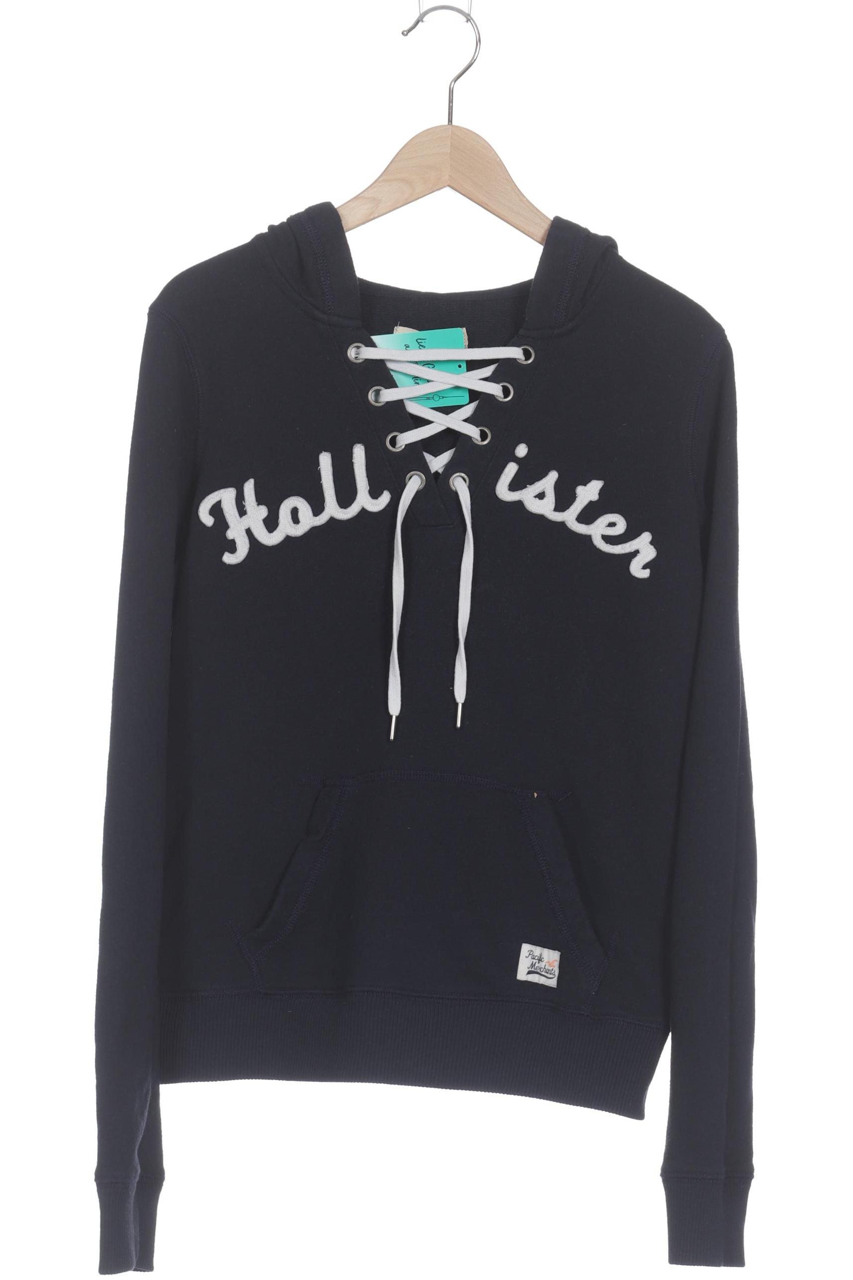 

Hollister Damen Kapuzenpullover, blau, Gr. 34