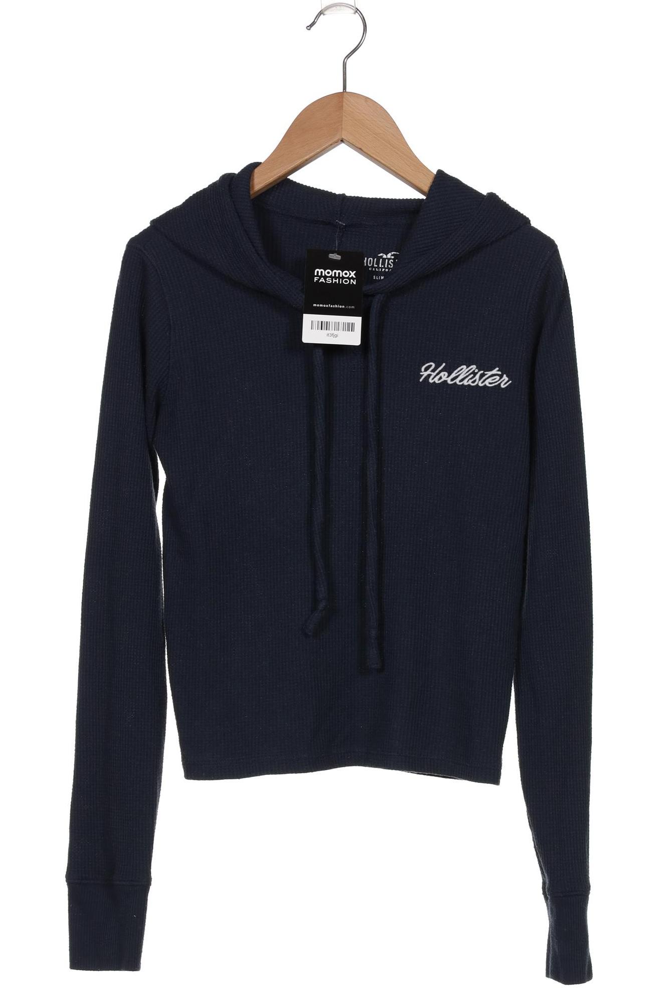 

Hollister Damen Kapuzenpullover, marineblau, Gr. 34