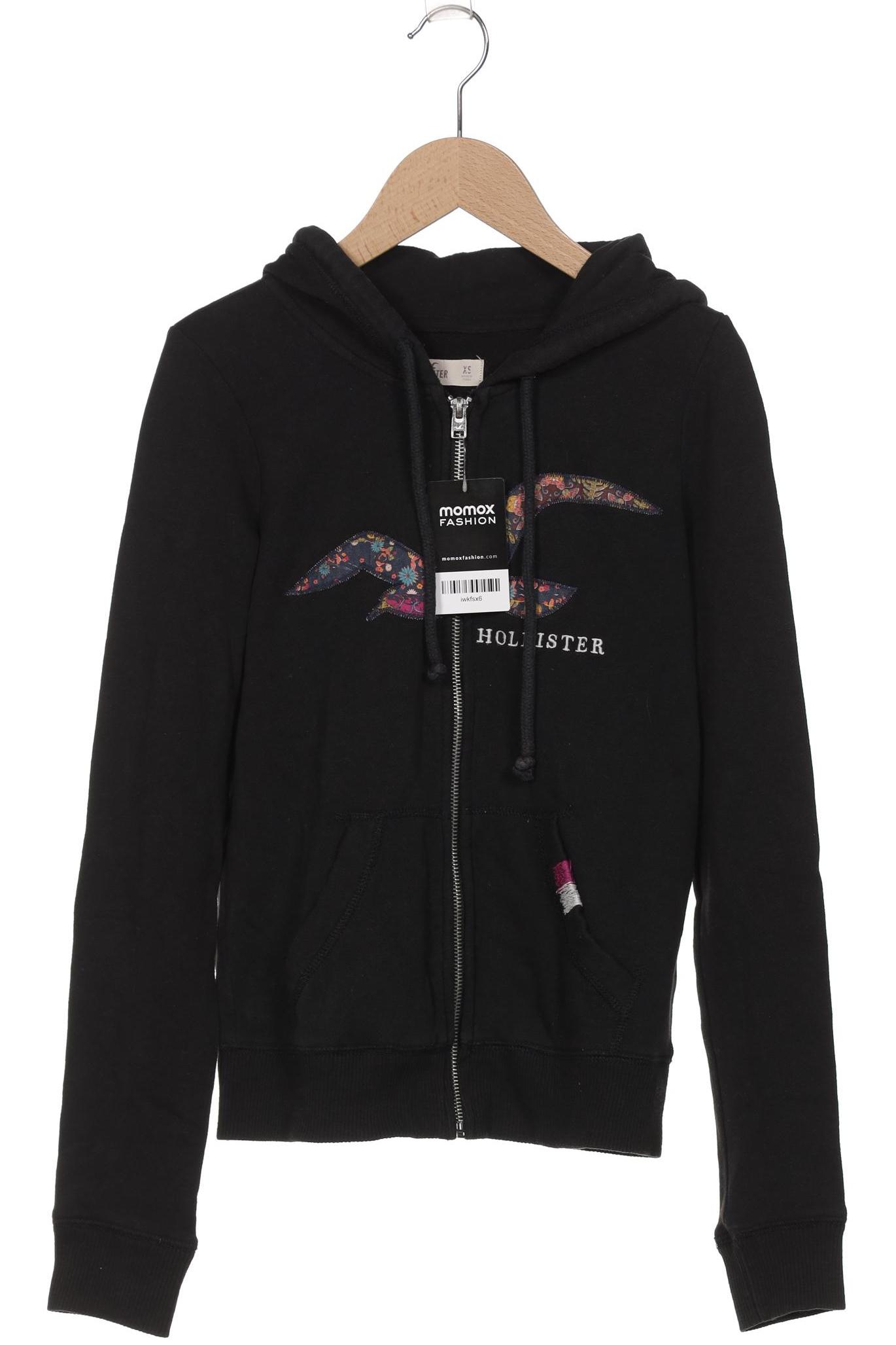 

Hollister Damen Kapuzenpullover, schwarz, Gr. 34